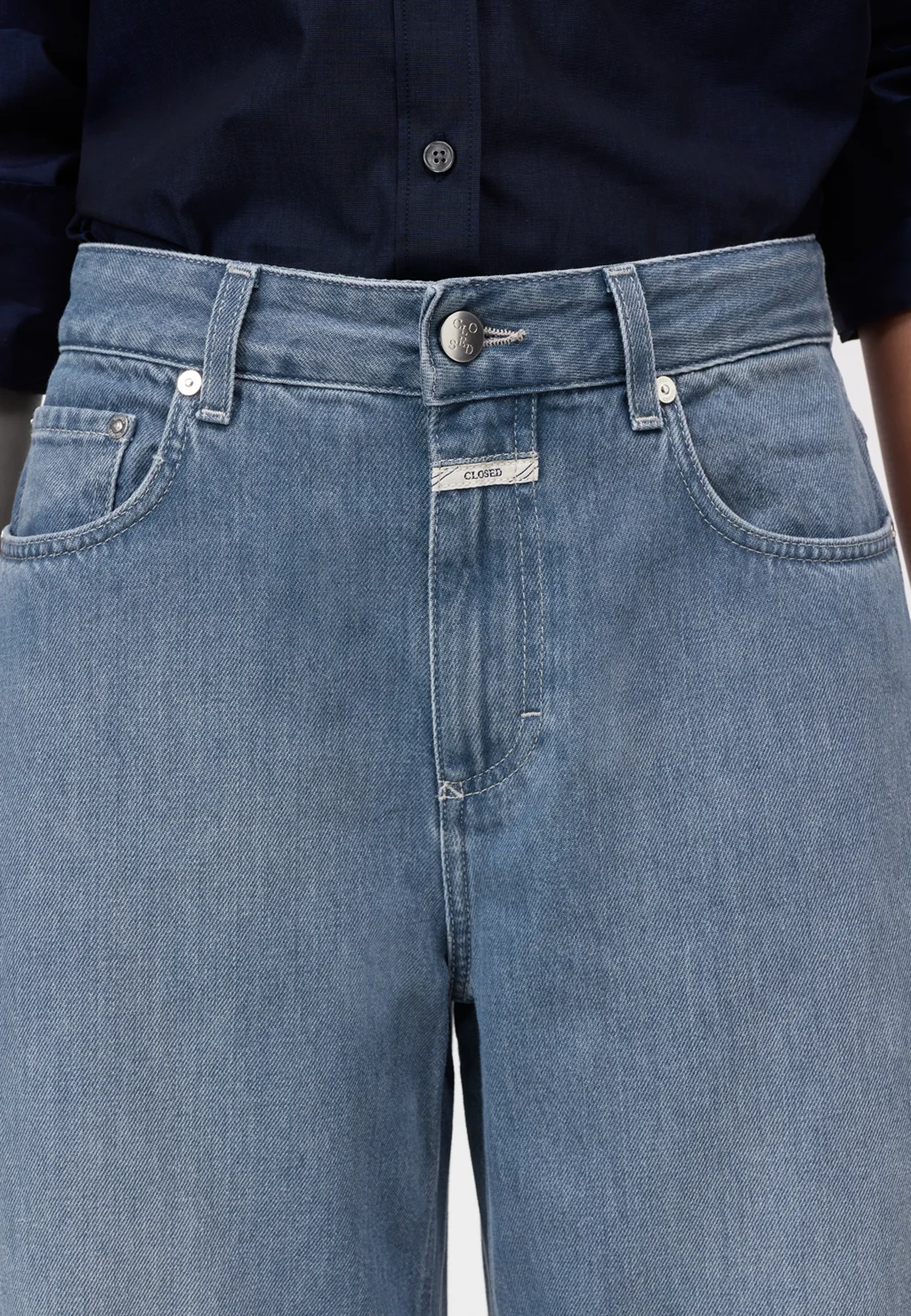 Jazzie Barrel Jeans |Â Mid Grey