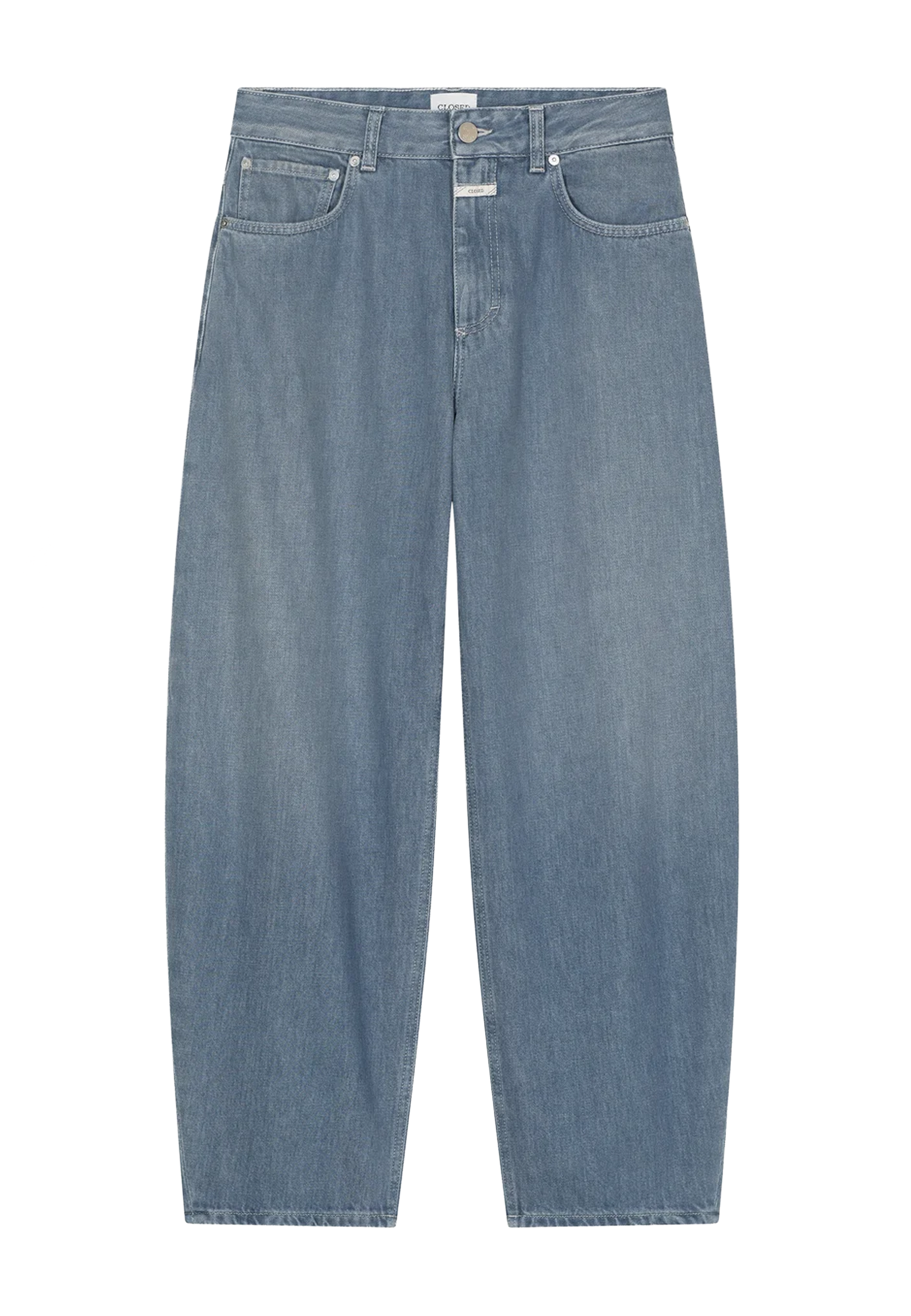 Jazzie Barrel Jeans | Mid Grey