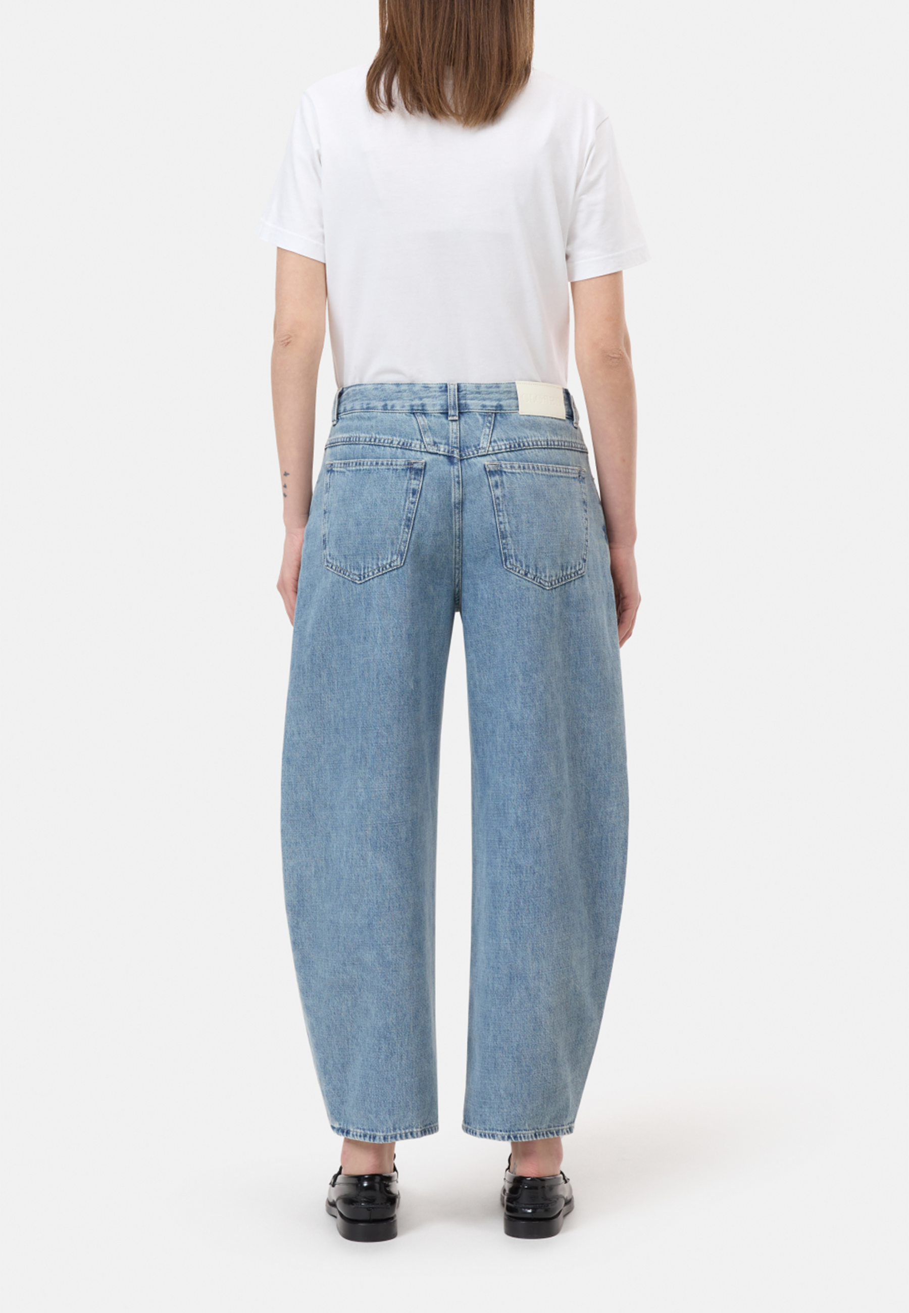 Jazzie Barrell Fit Jeans | Light Blue