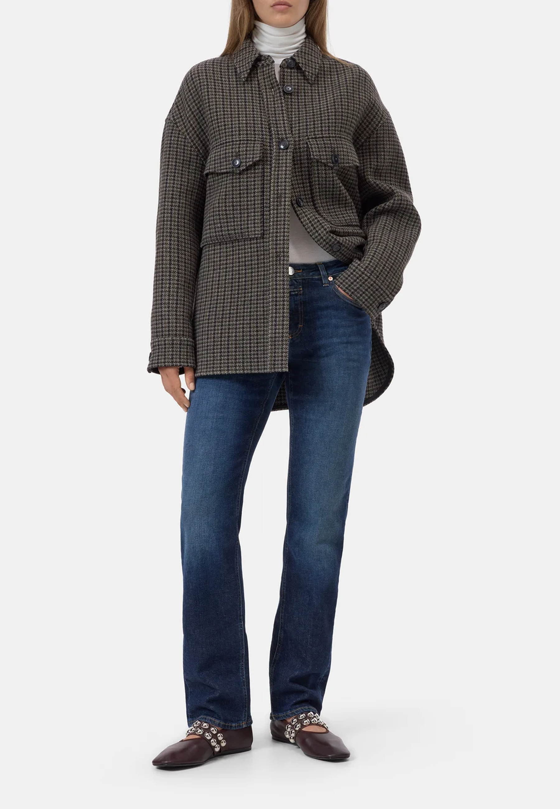 Jora Straight Jeans | Dark Blue