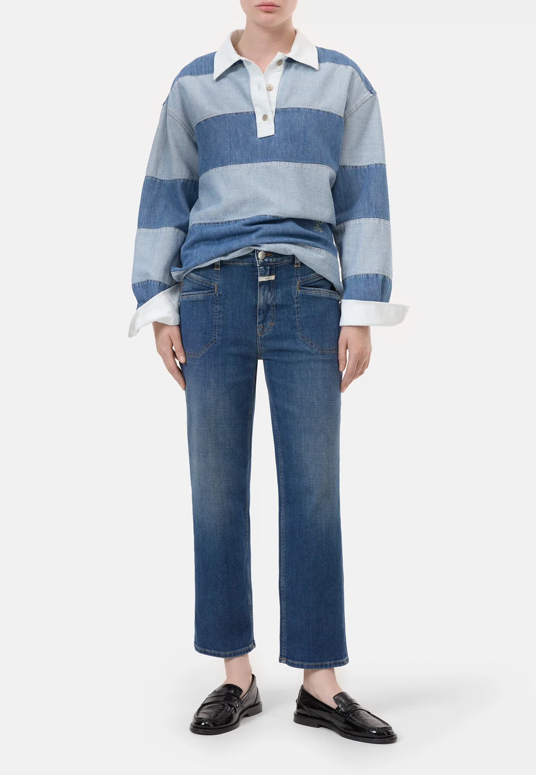 Mira-X Straight Fit Jeans | Dark Blue