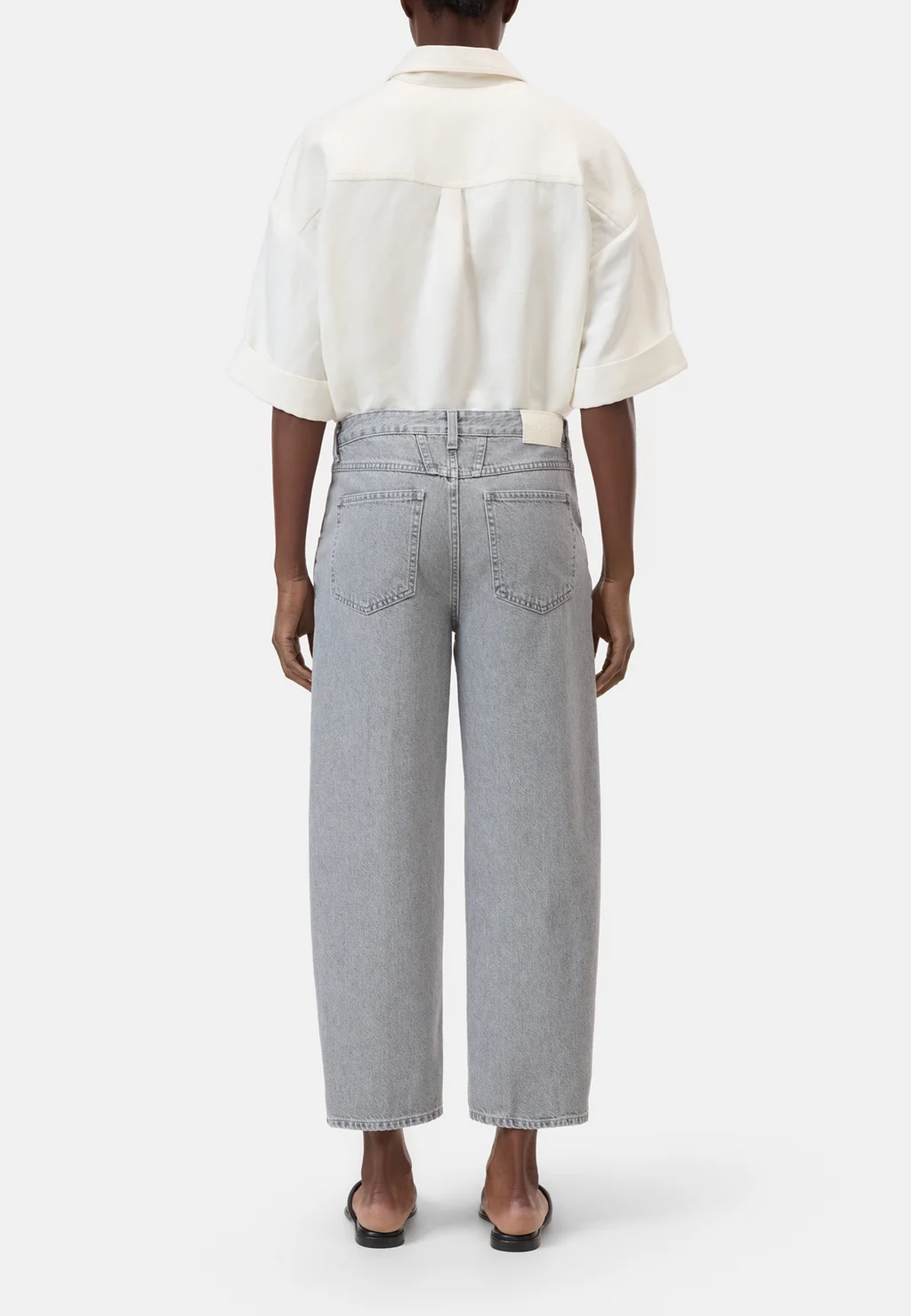 Stover-X Straight Fit Jeans | Mid Grey