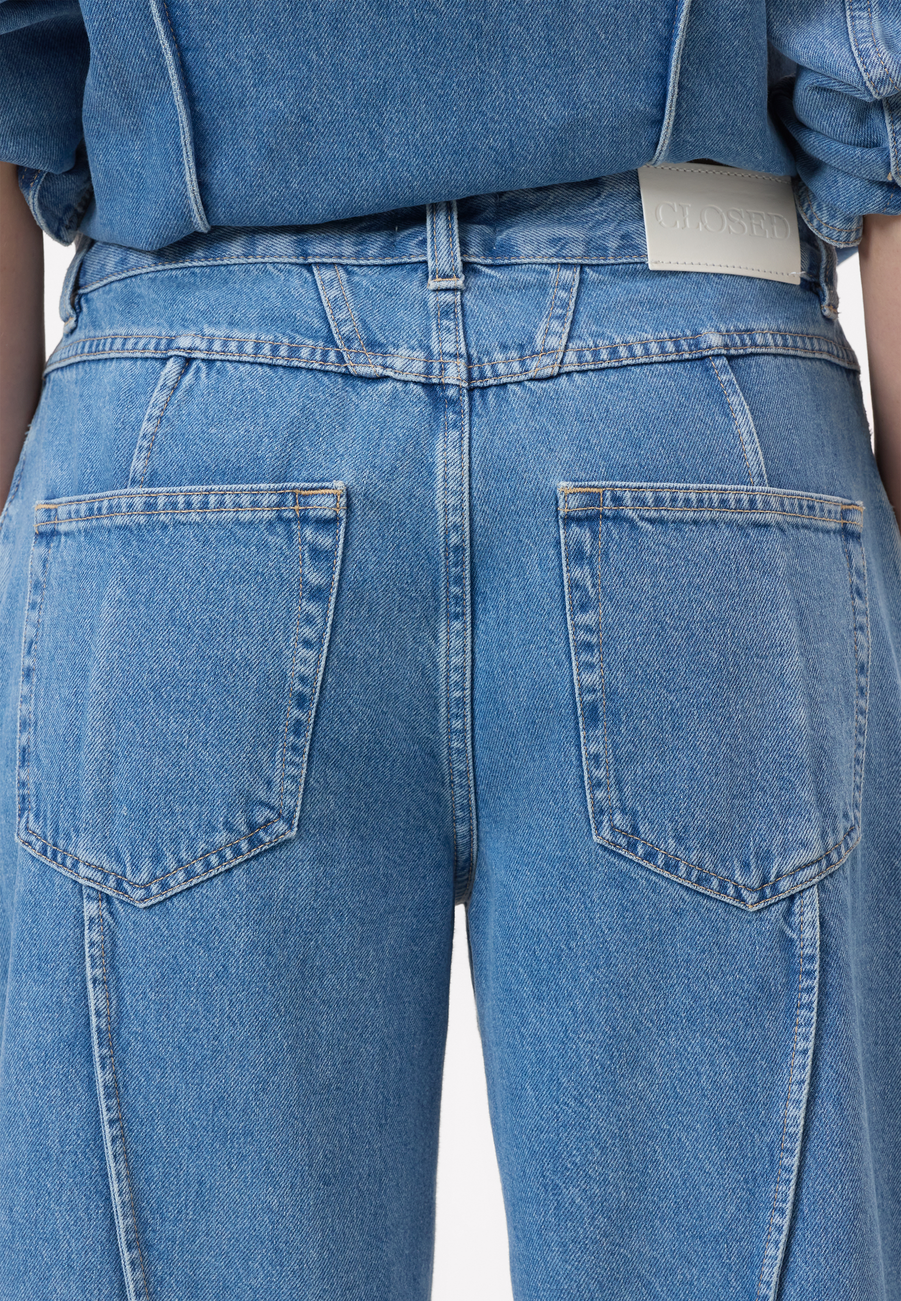Tali-X Wide Leg Jeans | Mid Blue