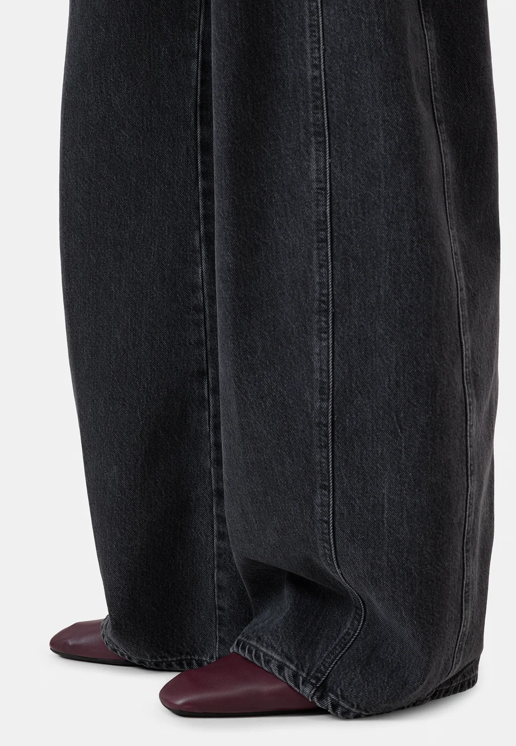 Tori-X Barrel Jeans | Dark Grey