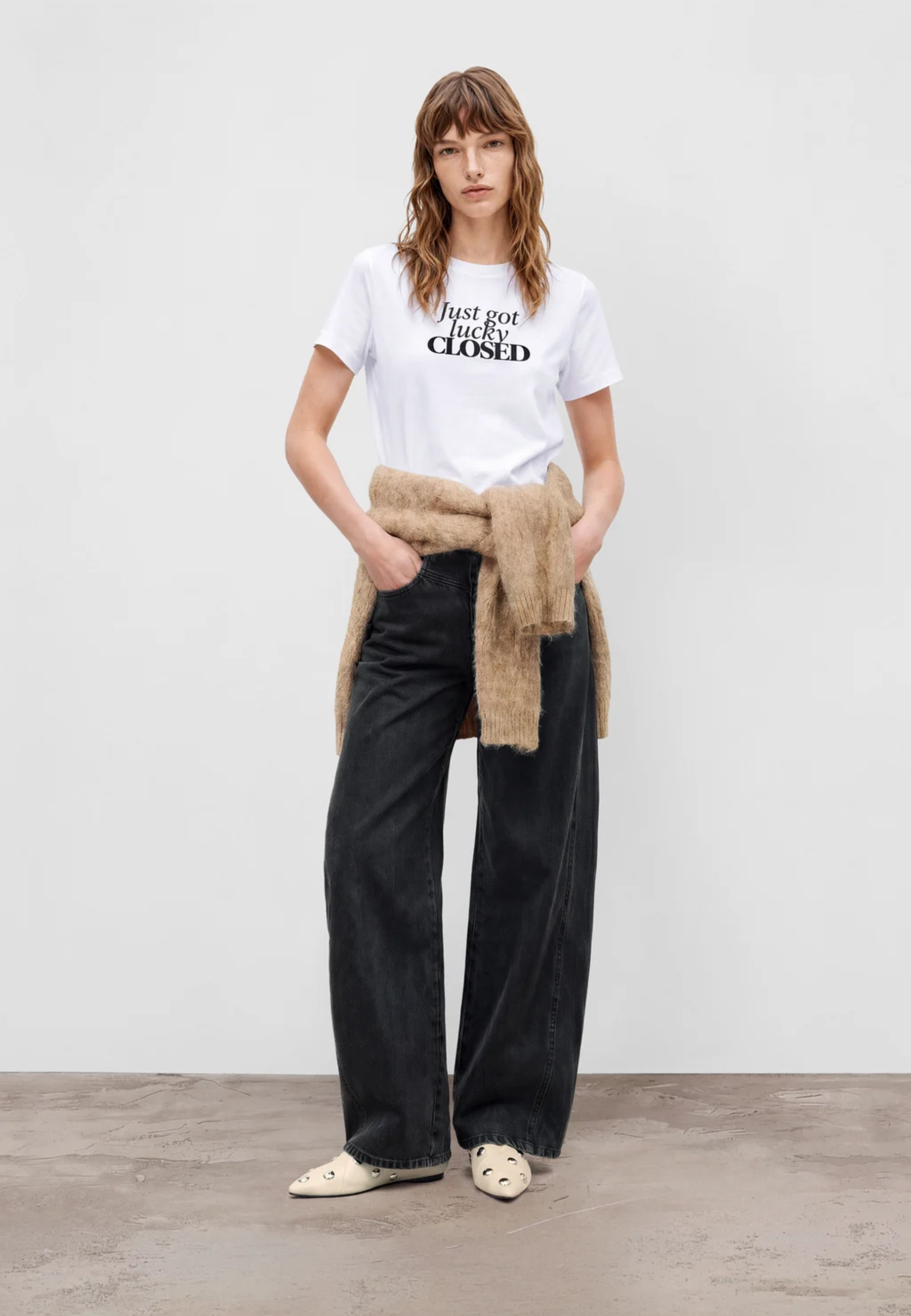 Tori-X Barrel Jeans | Dark Grey