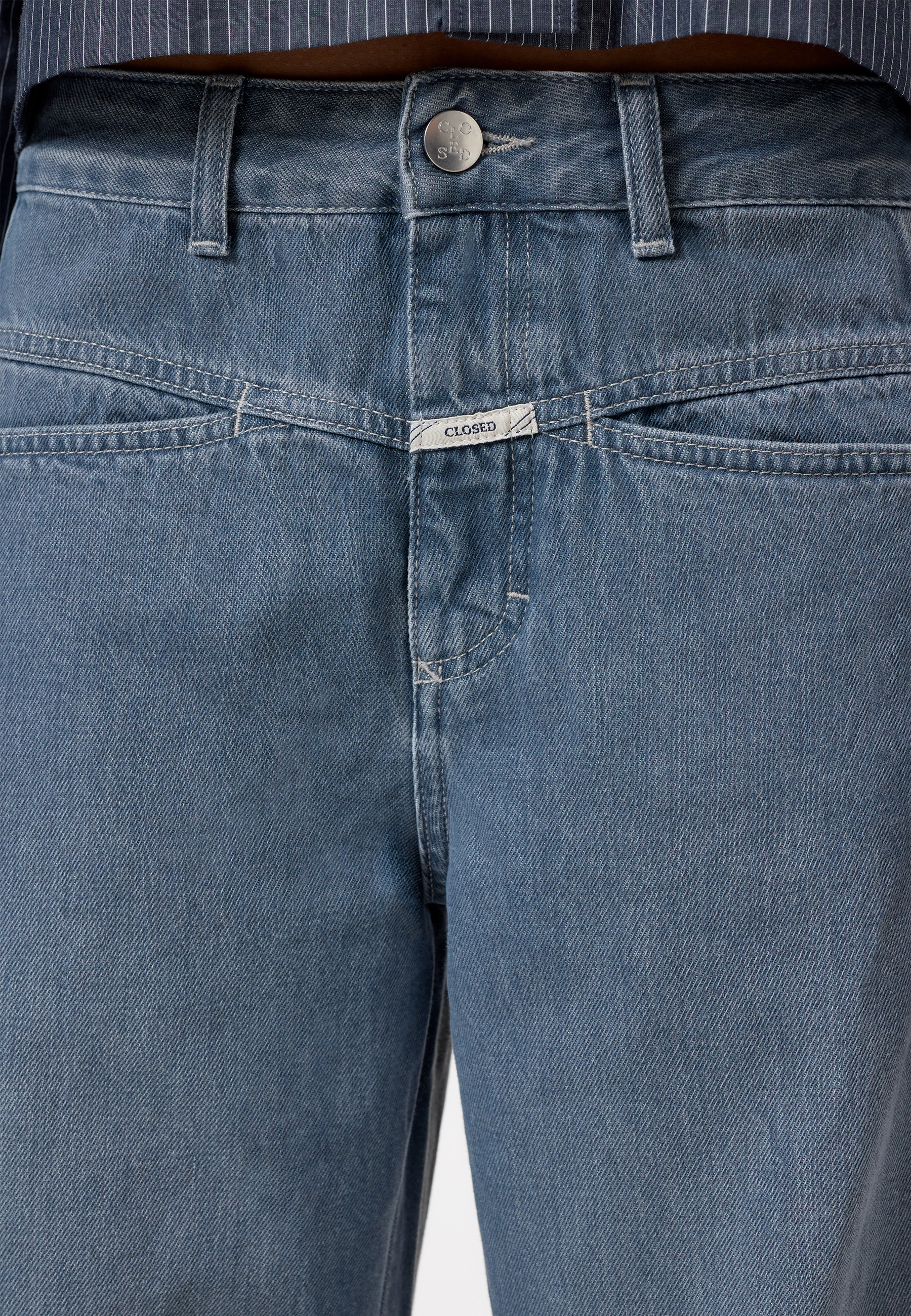 Tori-X Barrel Jeans | Mid Grey