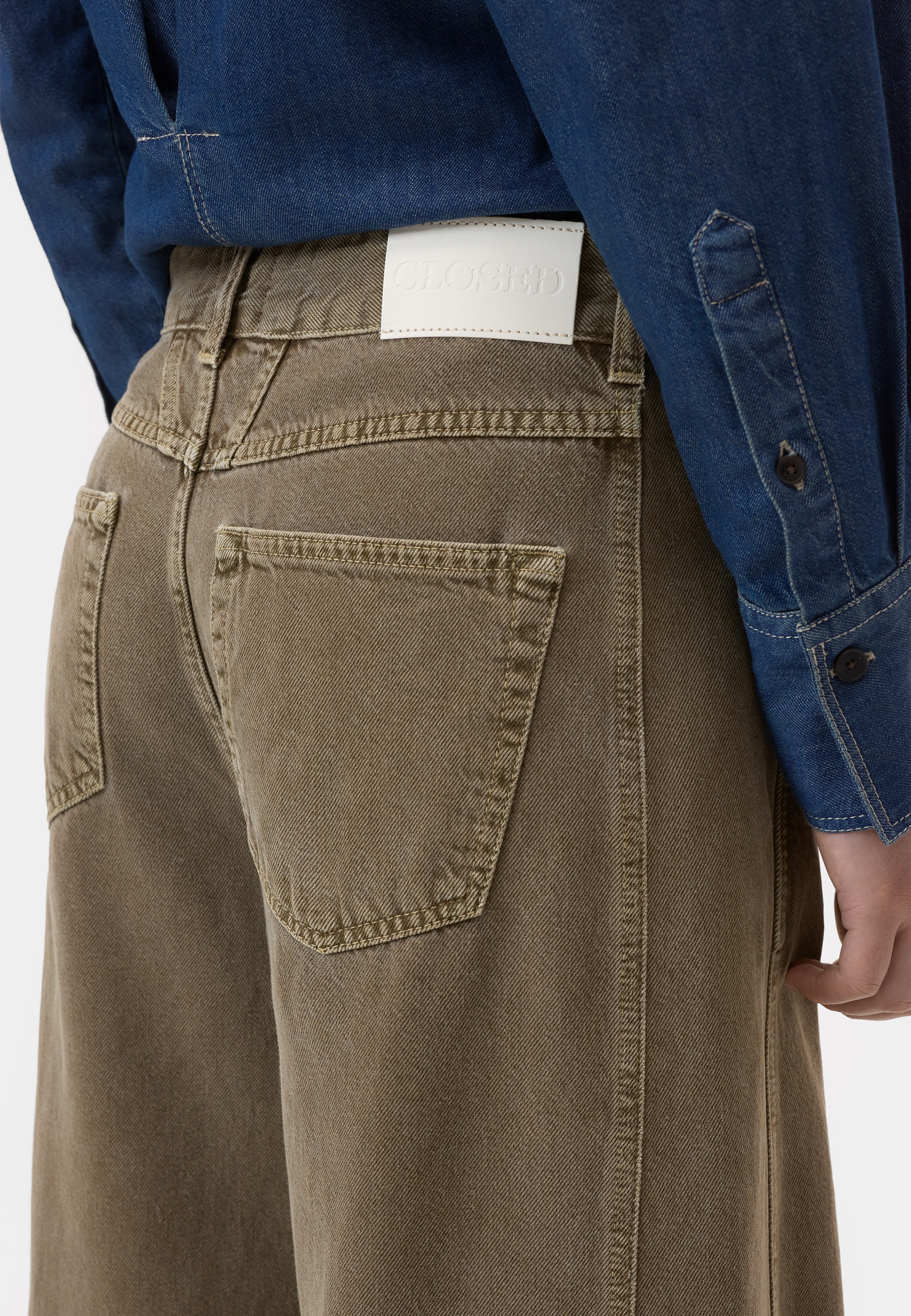 Tori-X Barrel Jeans | Toffee Brown