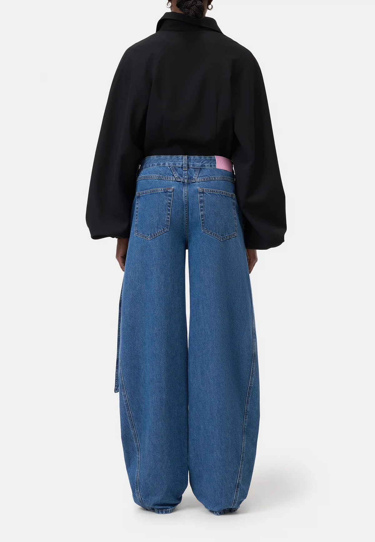 Wendy Wide Leg Jeans | Mid Blue