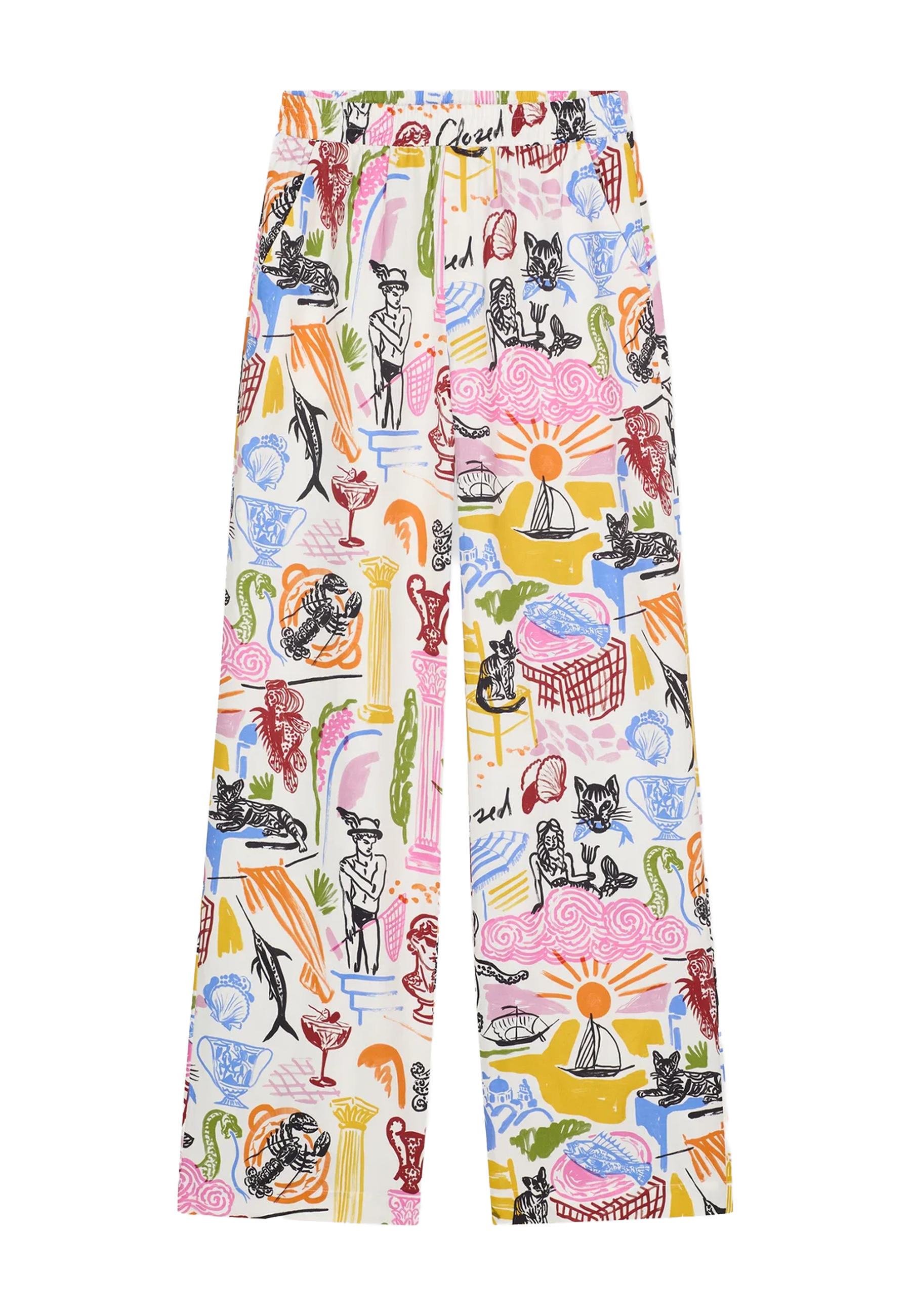 Winona Leinen Hose | Multi