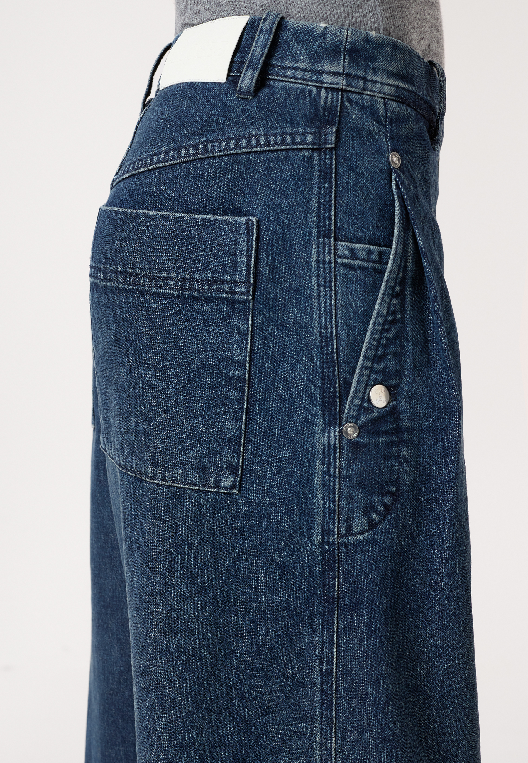 Wrenna Jeans | Mørkeblå