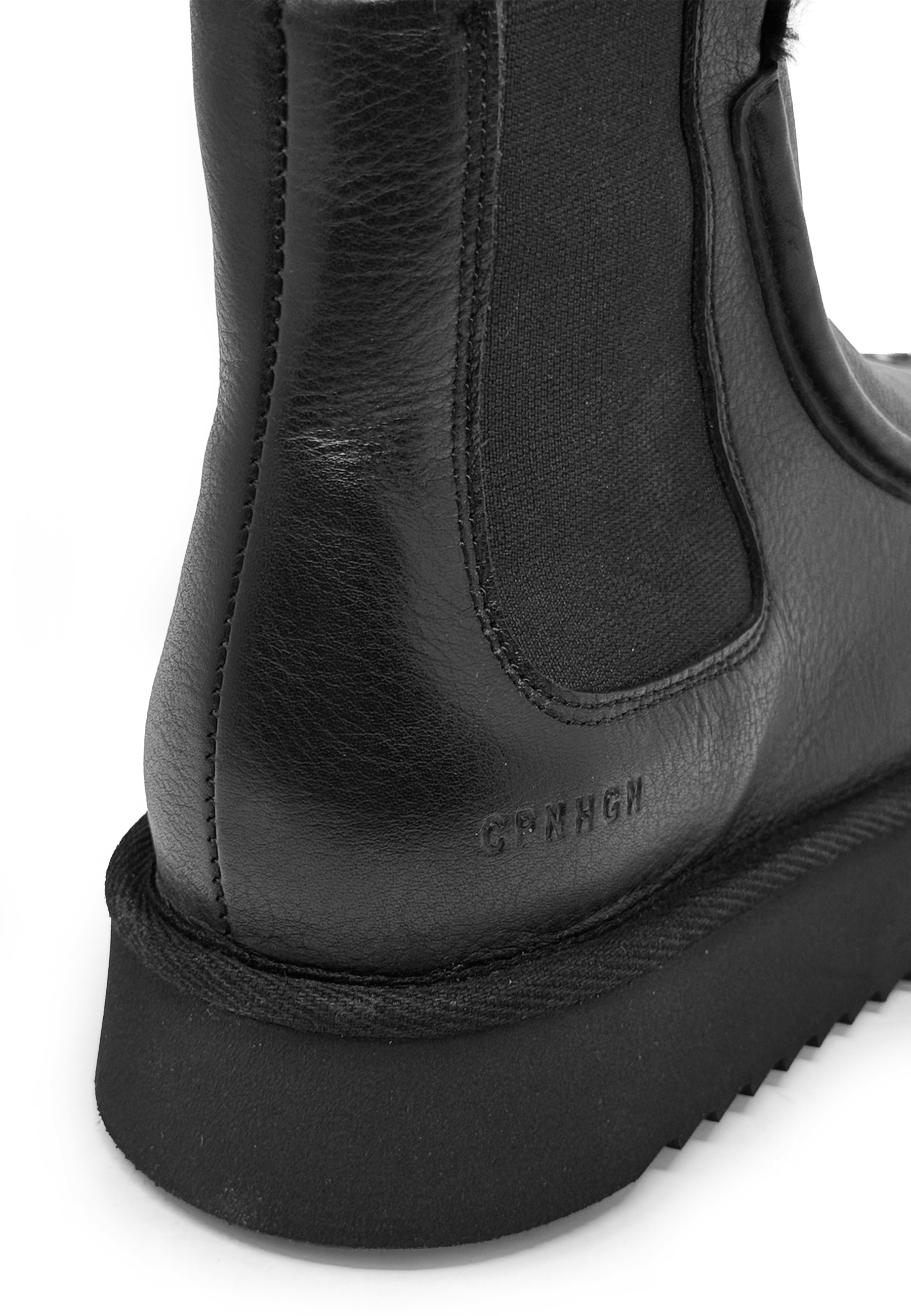 CPH267 Warm Lining Chelsea Boot | Black
