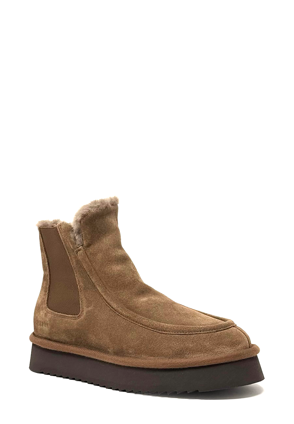 CPH267 Warmfutter Chelsea Boot | New Mokka Suede