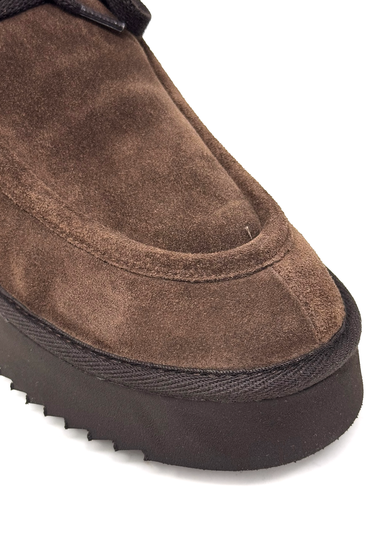 CPH284 Warmfutter Schnürer | Chocolate Suede