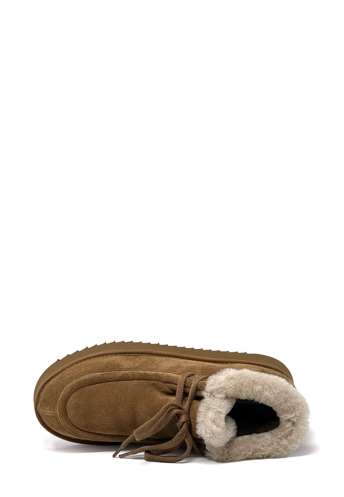 CPH284 Warmfutter Schnürer | New Brown Suede
