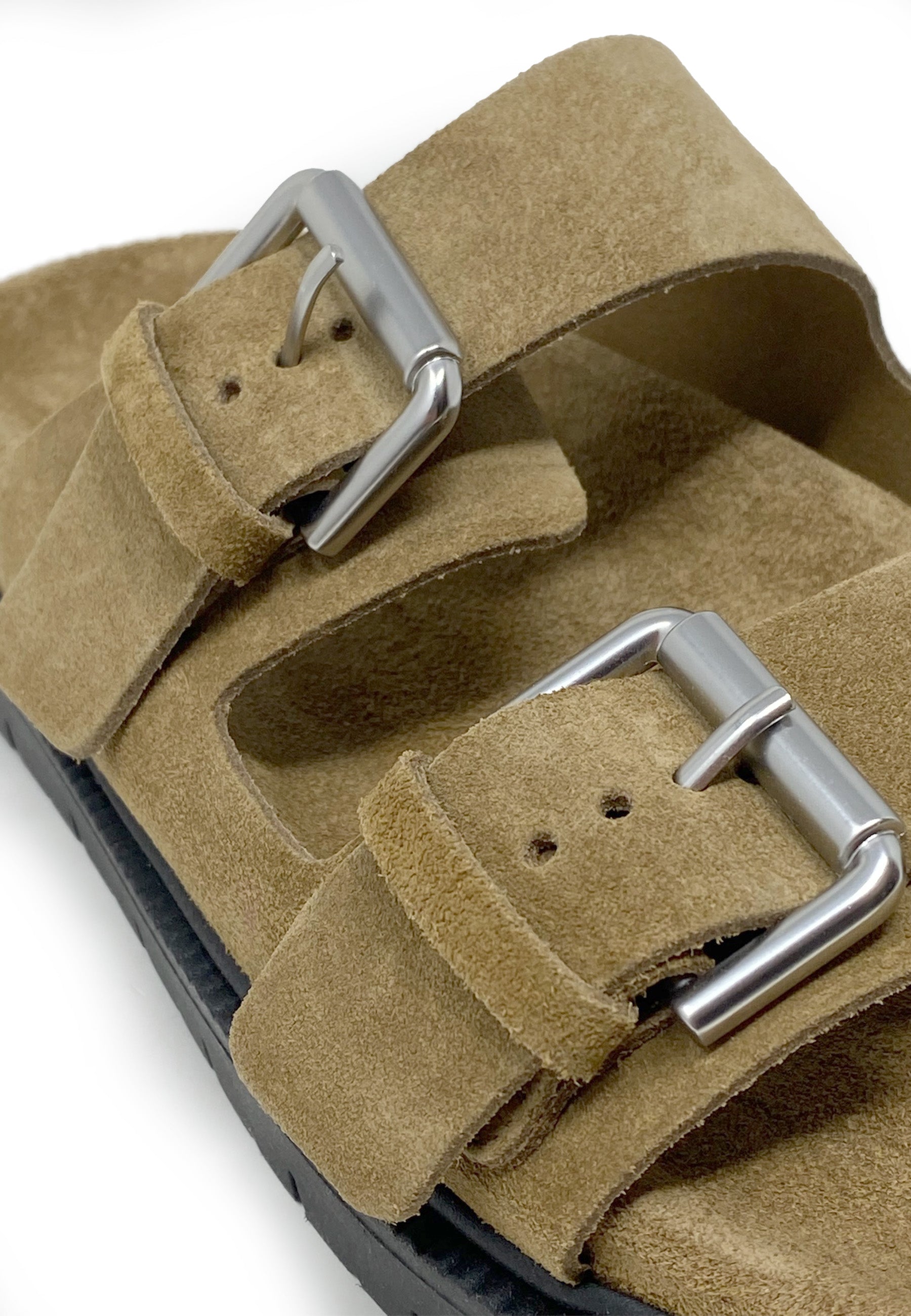 CPH701 mule | Ny brun ruskind