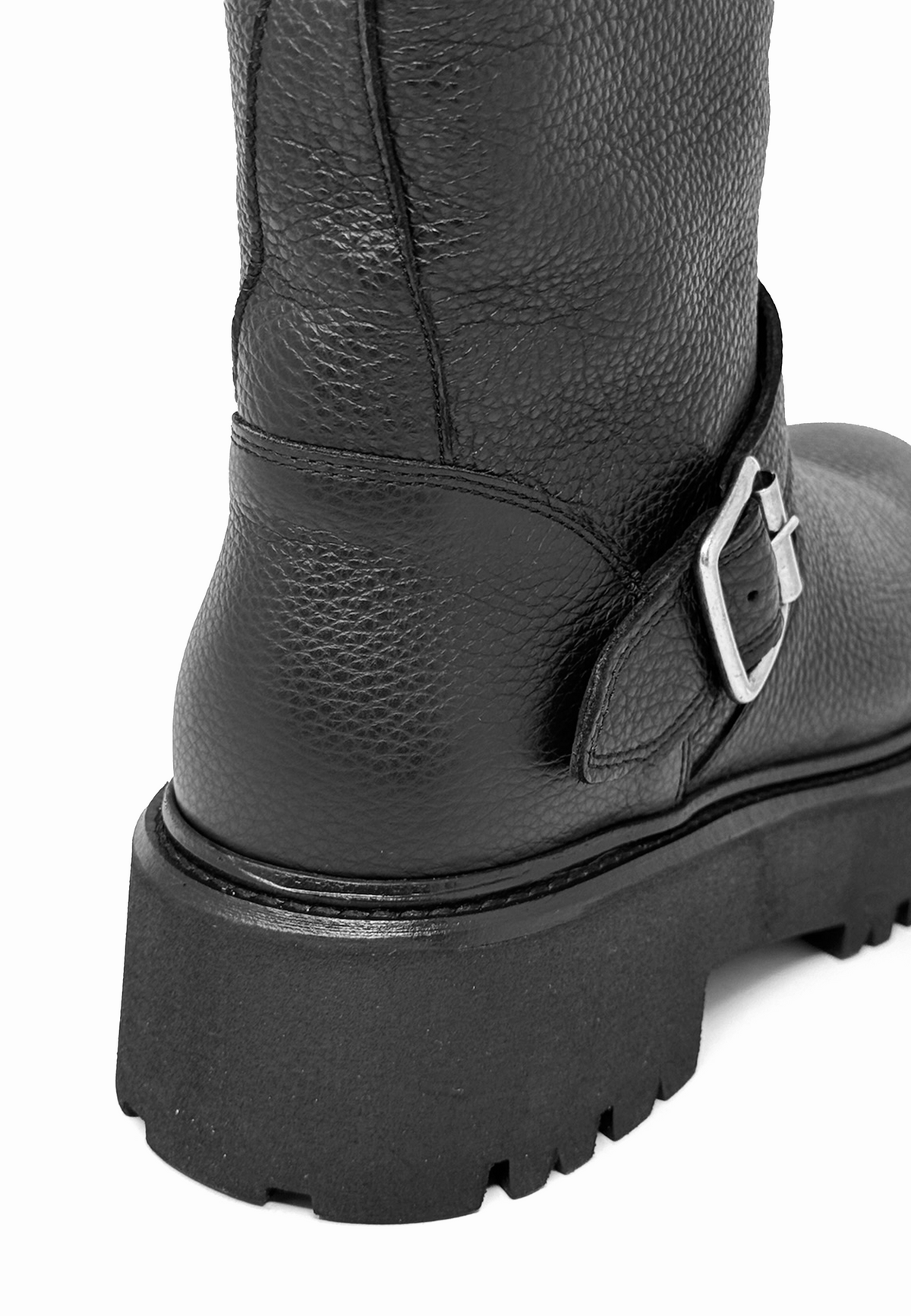 CPH901 Langschaft Boot | Black Grainy