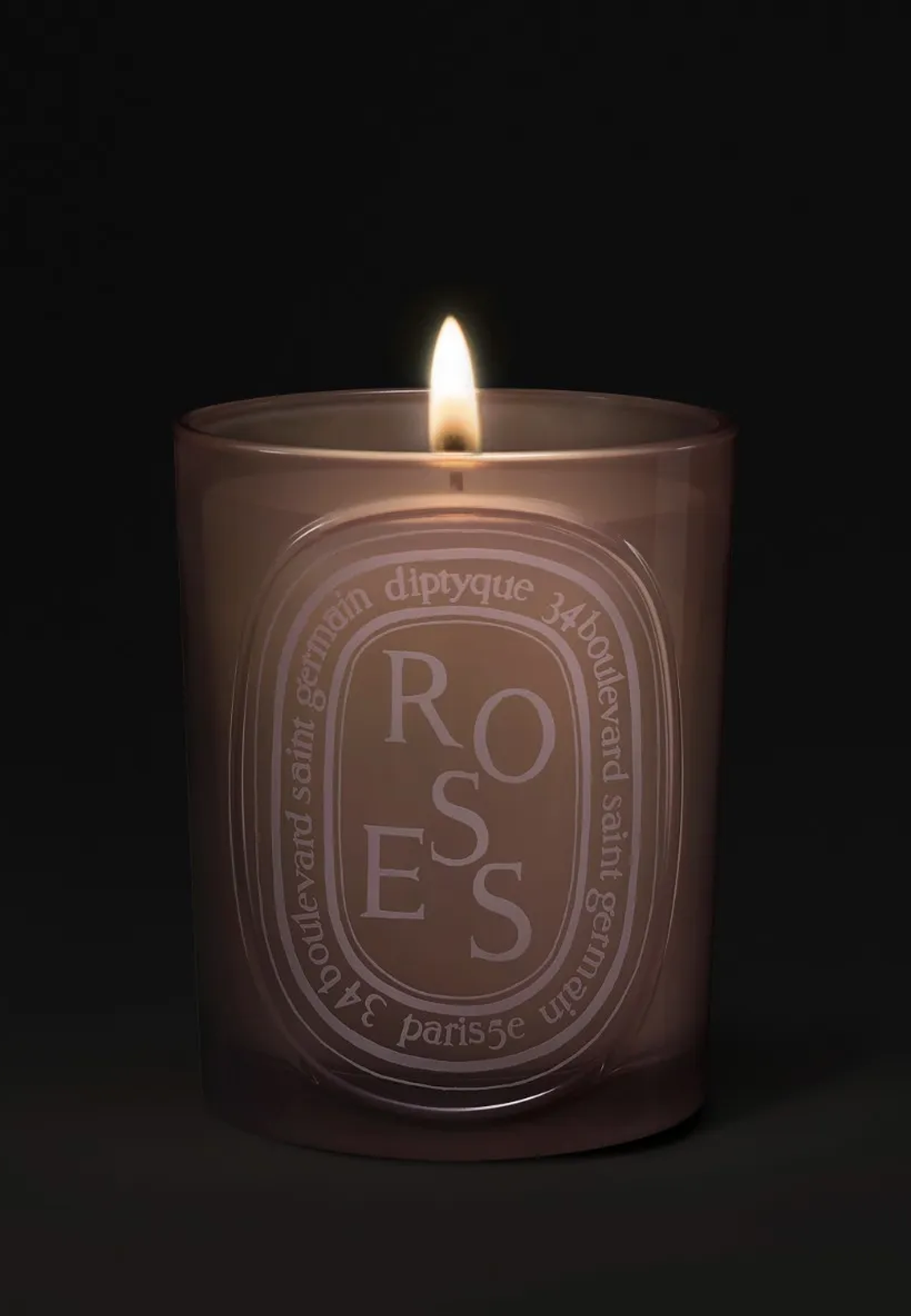 Roses Mittelgroße Kerze