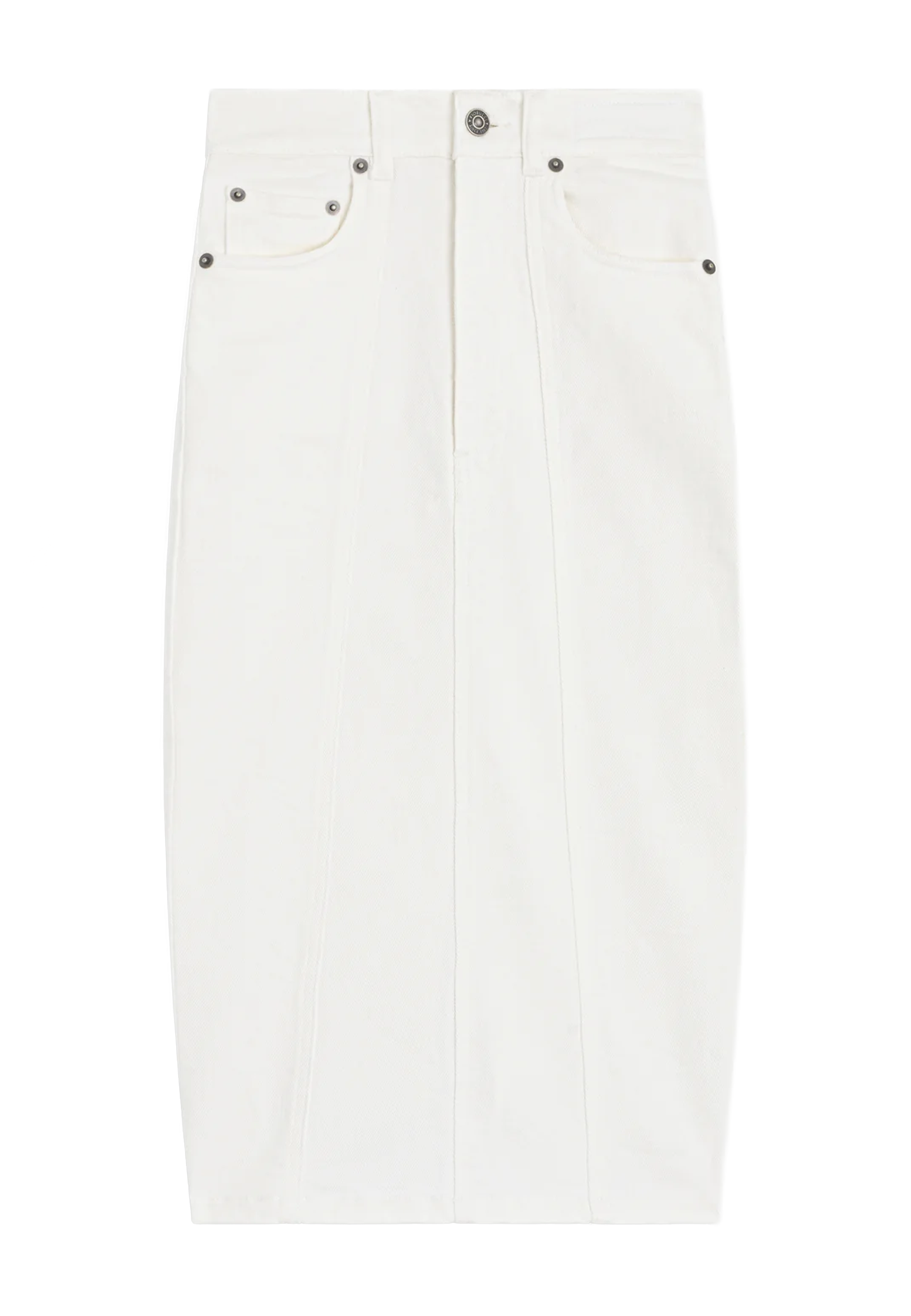 Double Heart Midirock | White