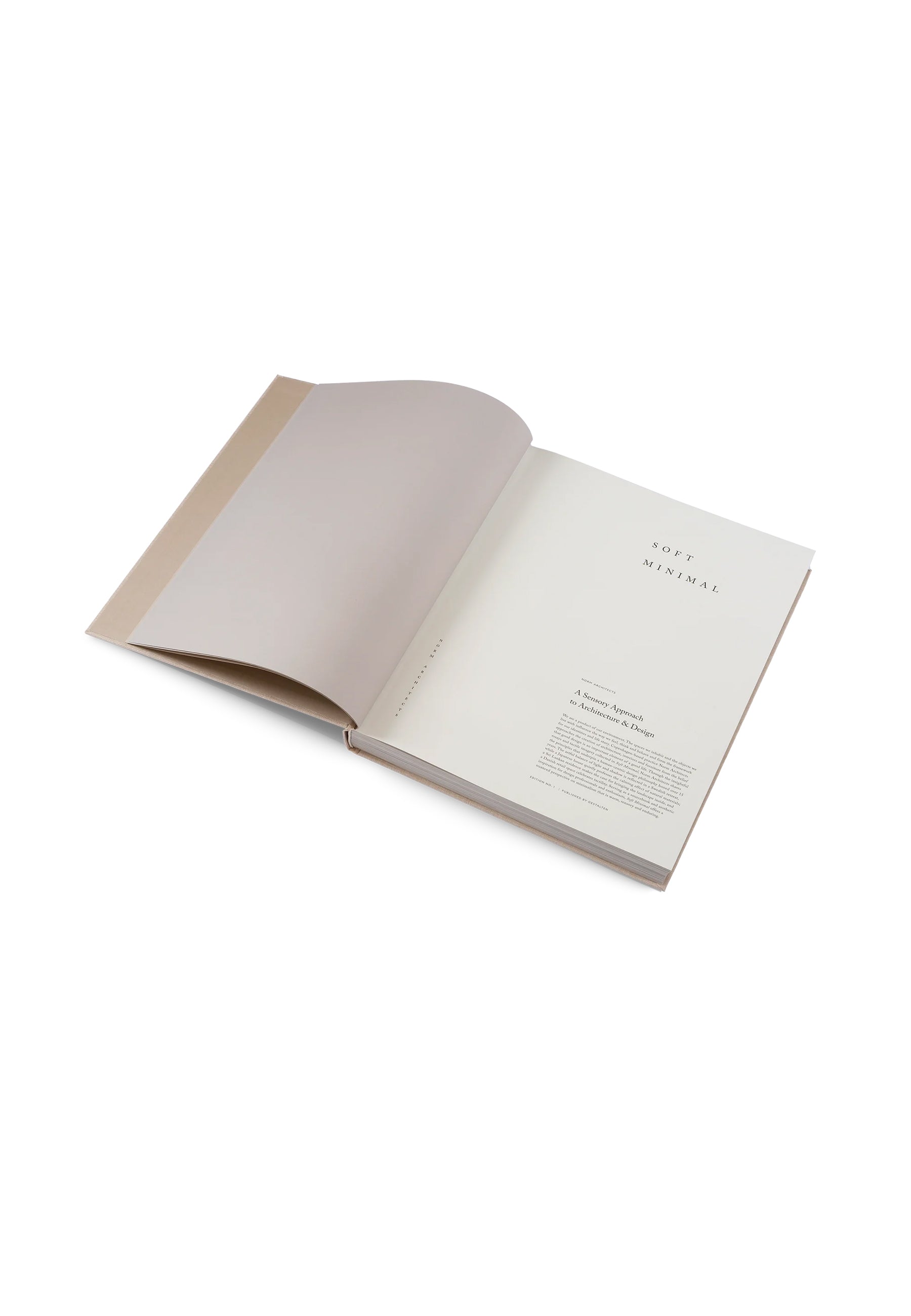 Soft Minimal Coffee Table Book