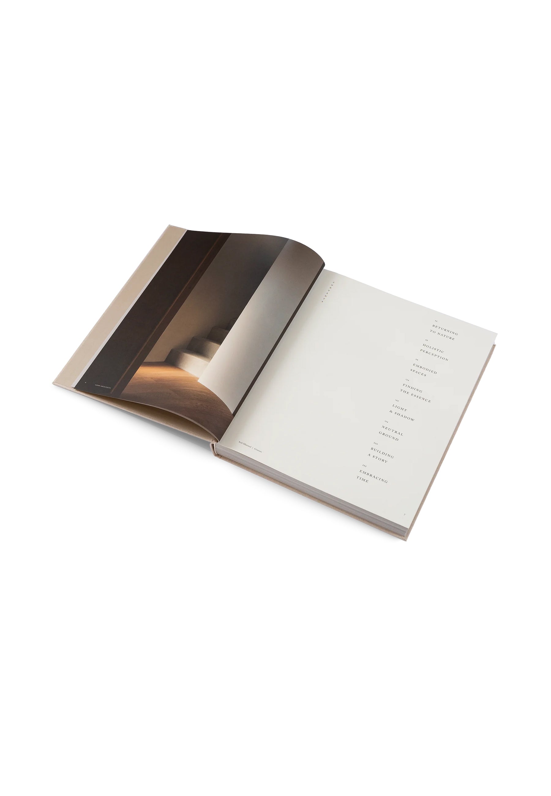 Soft Minimal Coffee Table Book