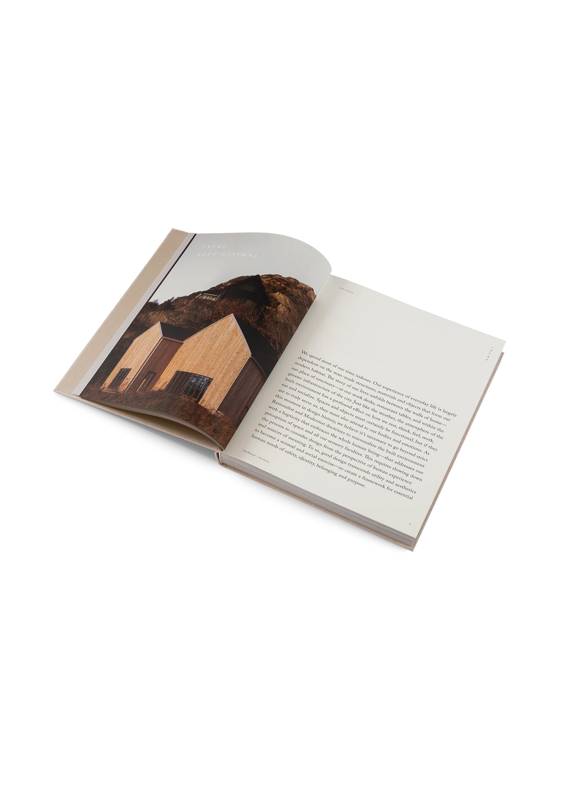 Soft Minimal Coffee Table Book