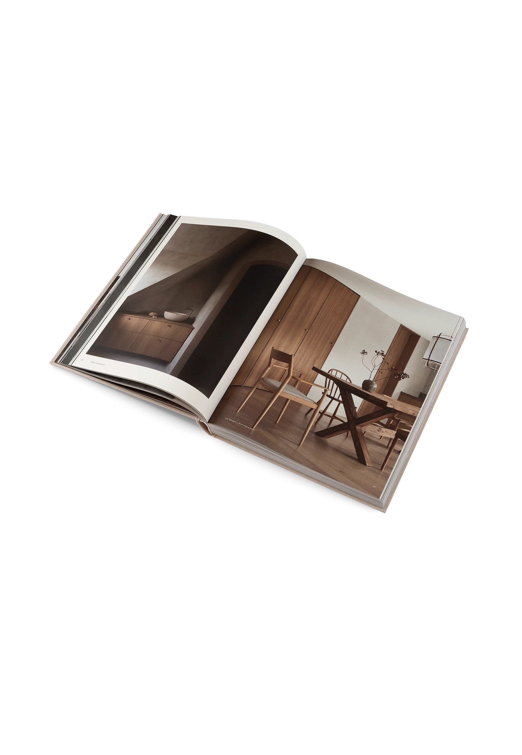 Soft Minimal Coffee Table Book
