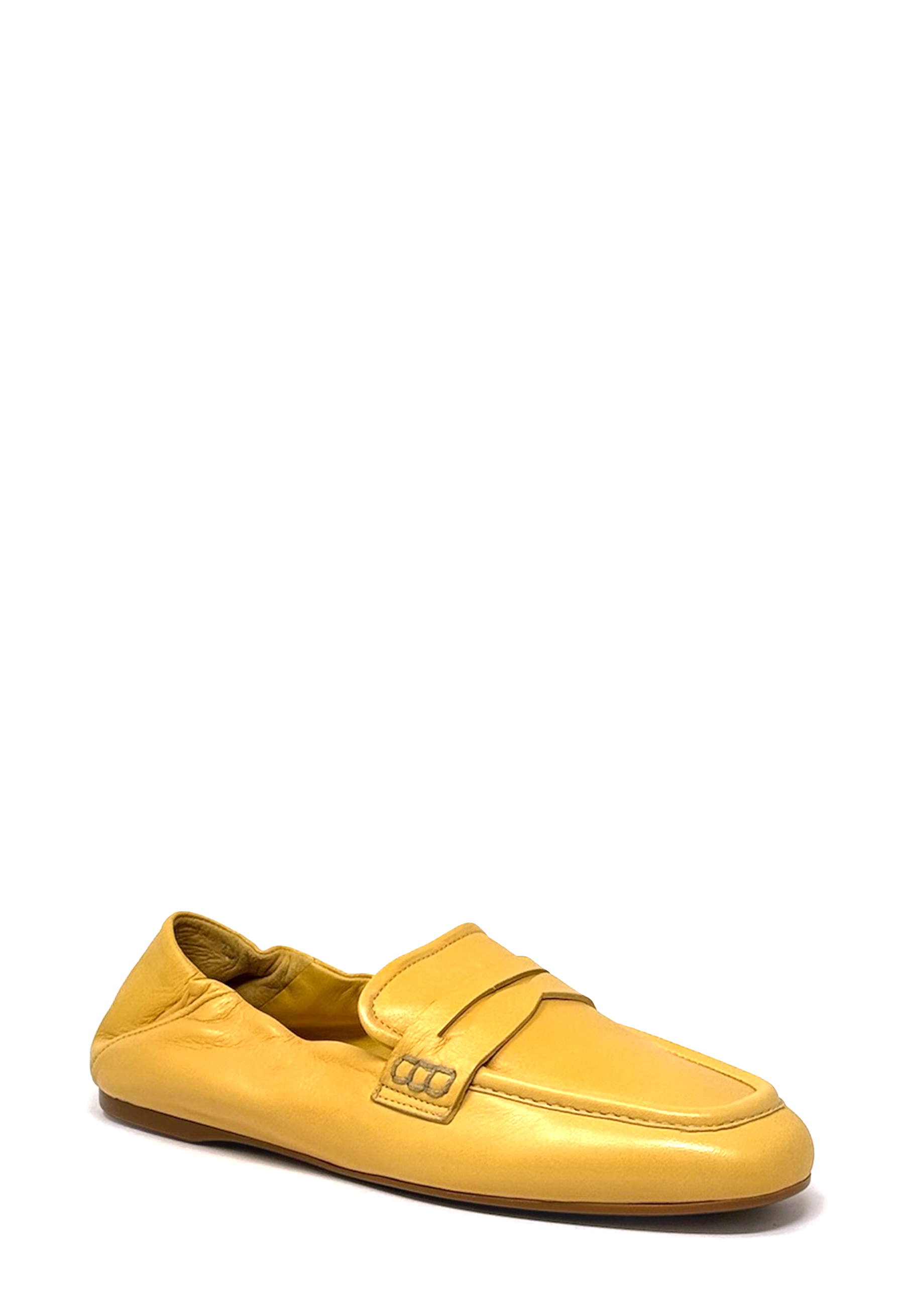 Satin Loafer | Straw