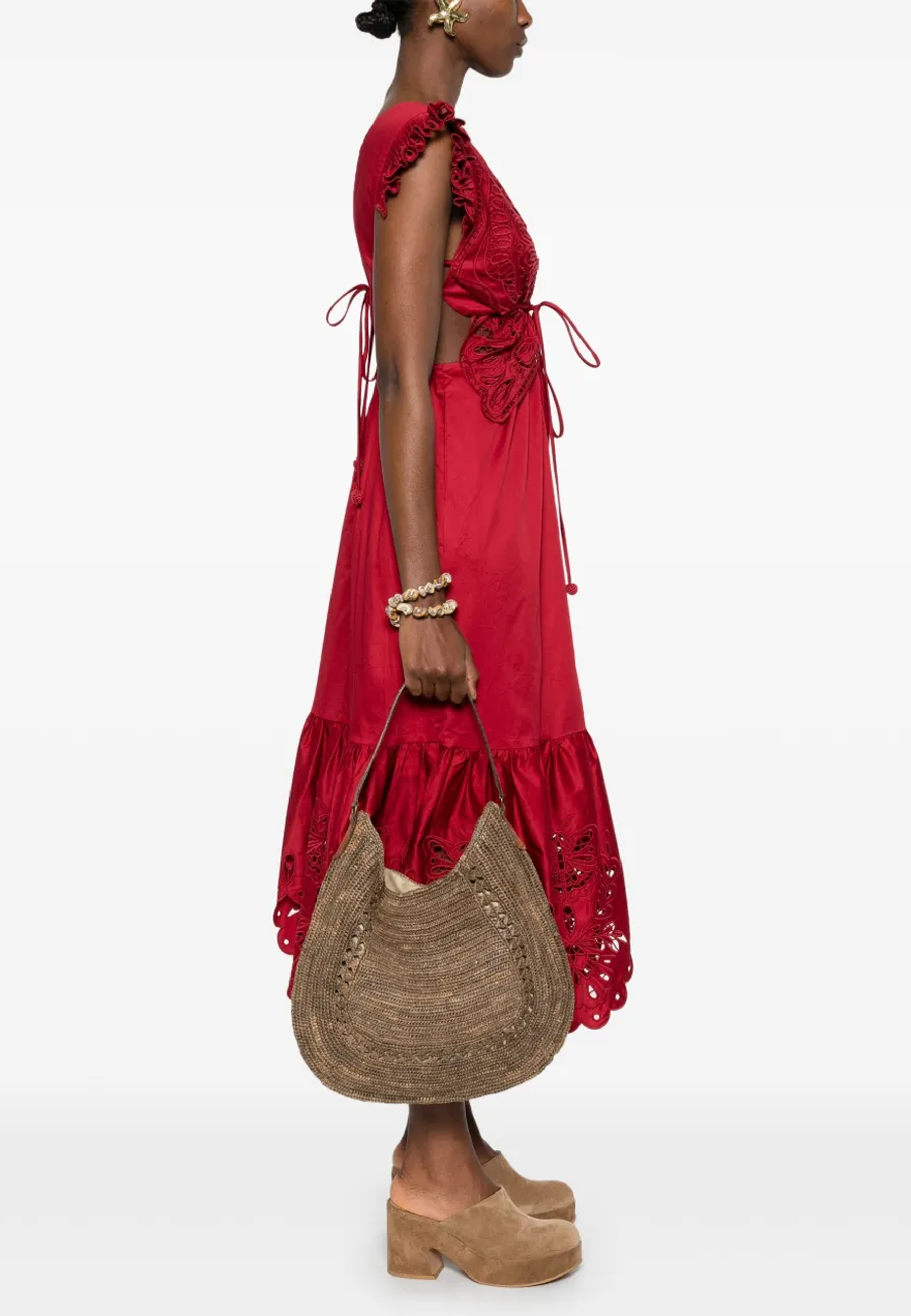 Meva Korb Tasche | Dark Tea