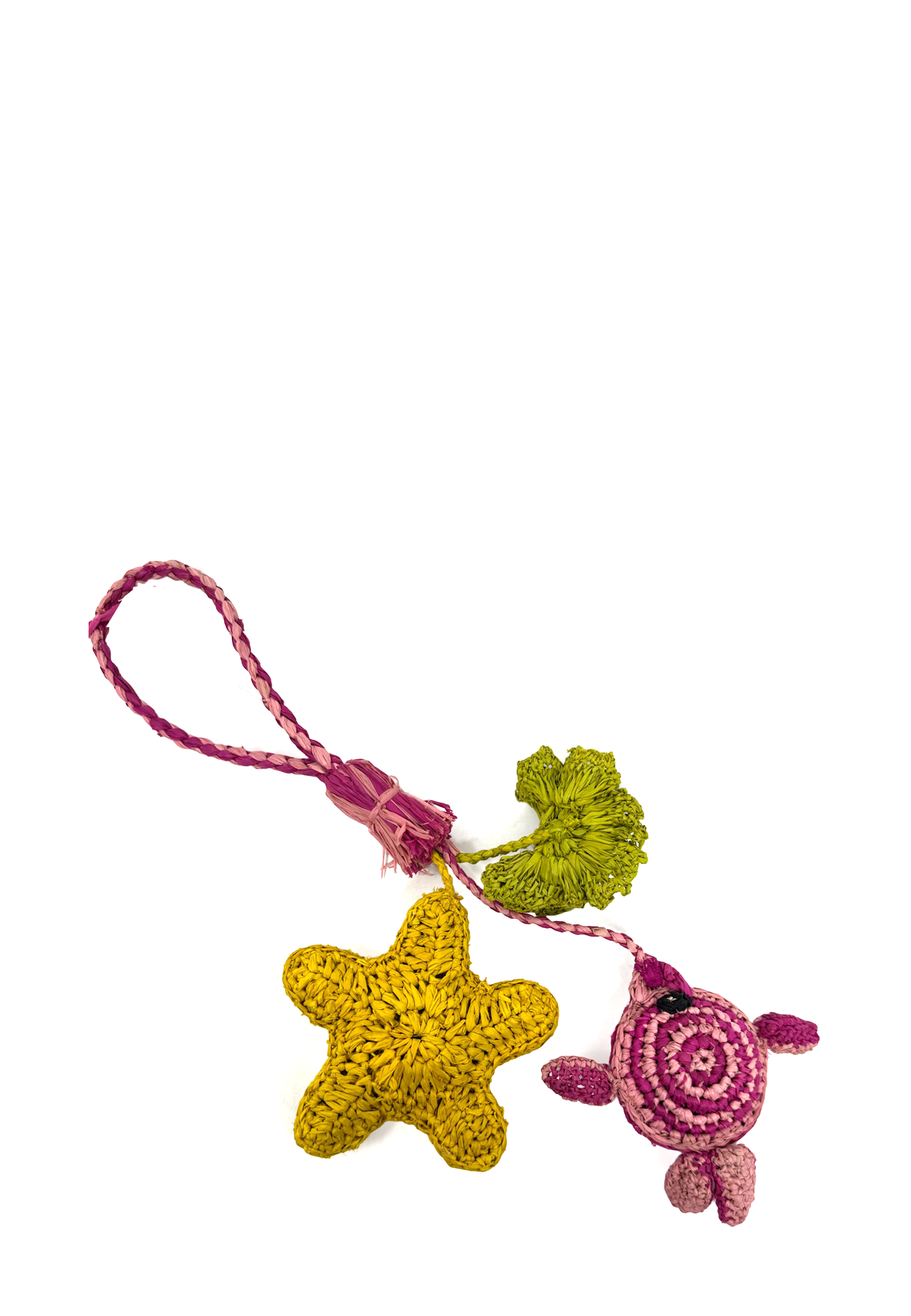 Pink Fish Taschenanhänger