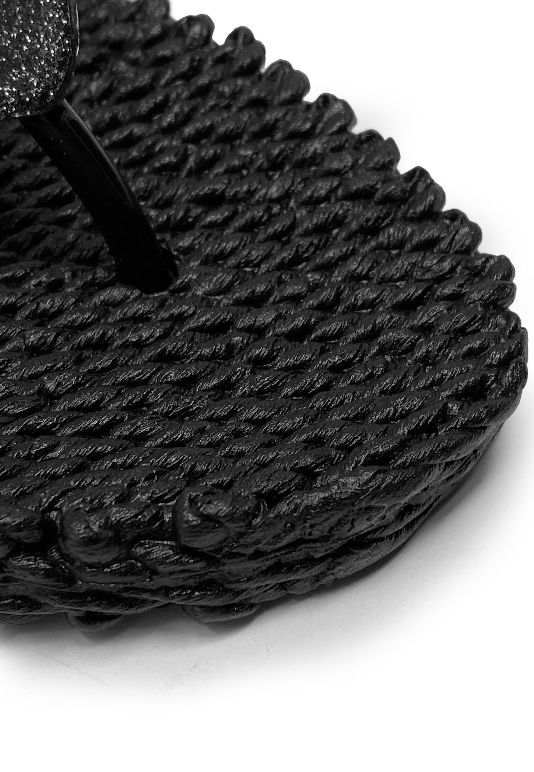 Cheerful 01 Zehentrenner Sandale | Black