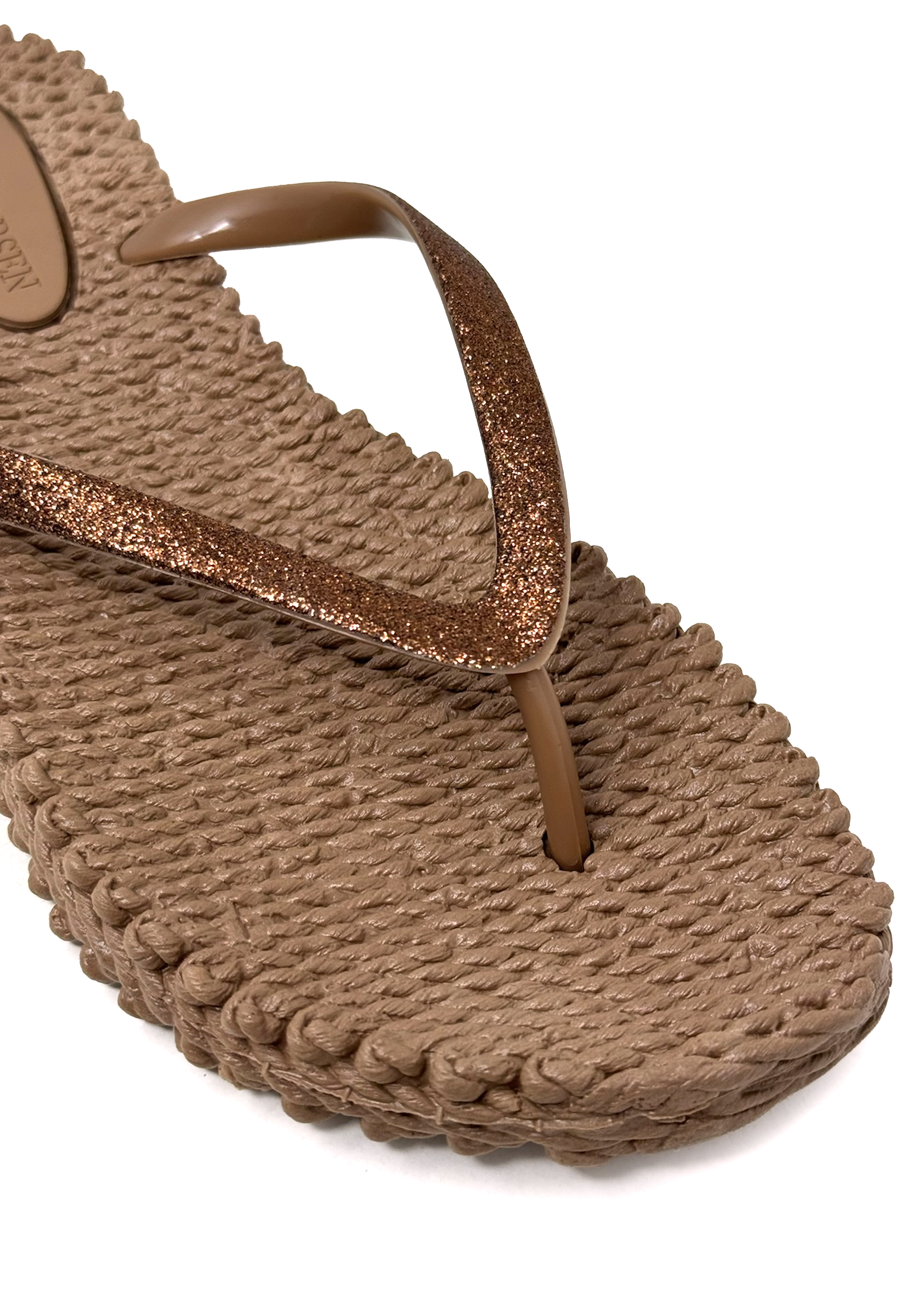 Cheerful 01 toe separator sandal | Mocha
