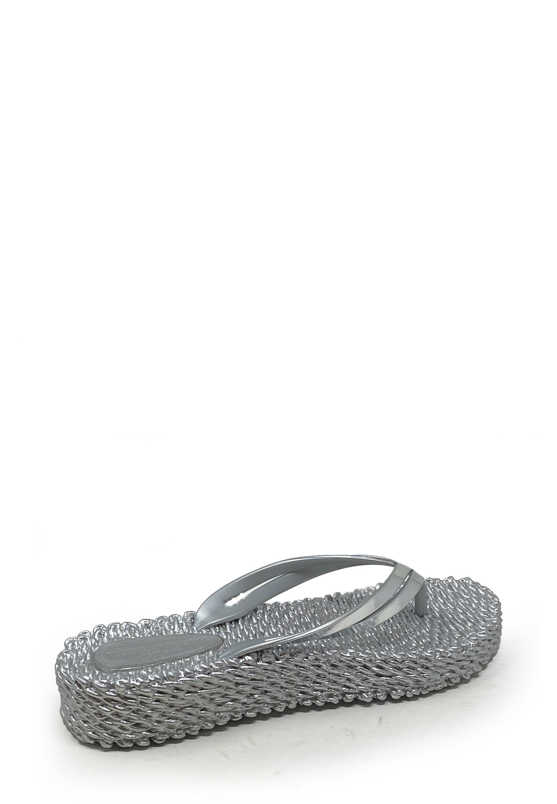 Cheerful 08M toe separator sandal | Silver