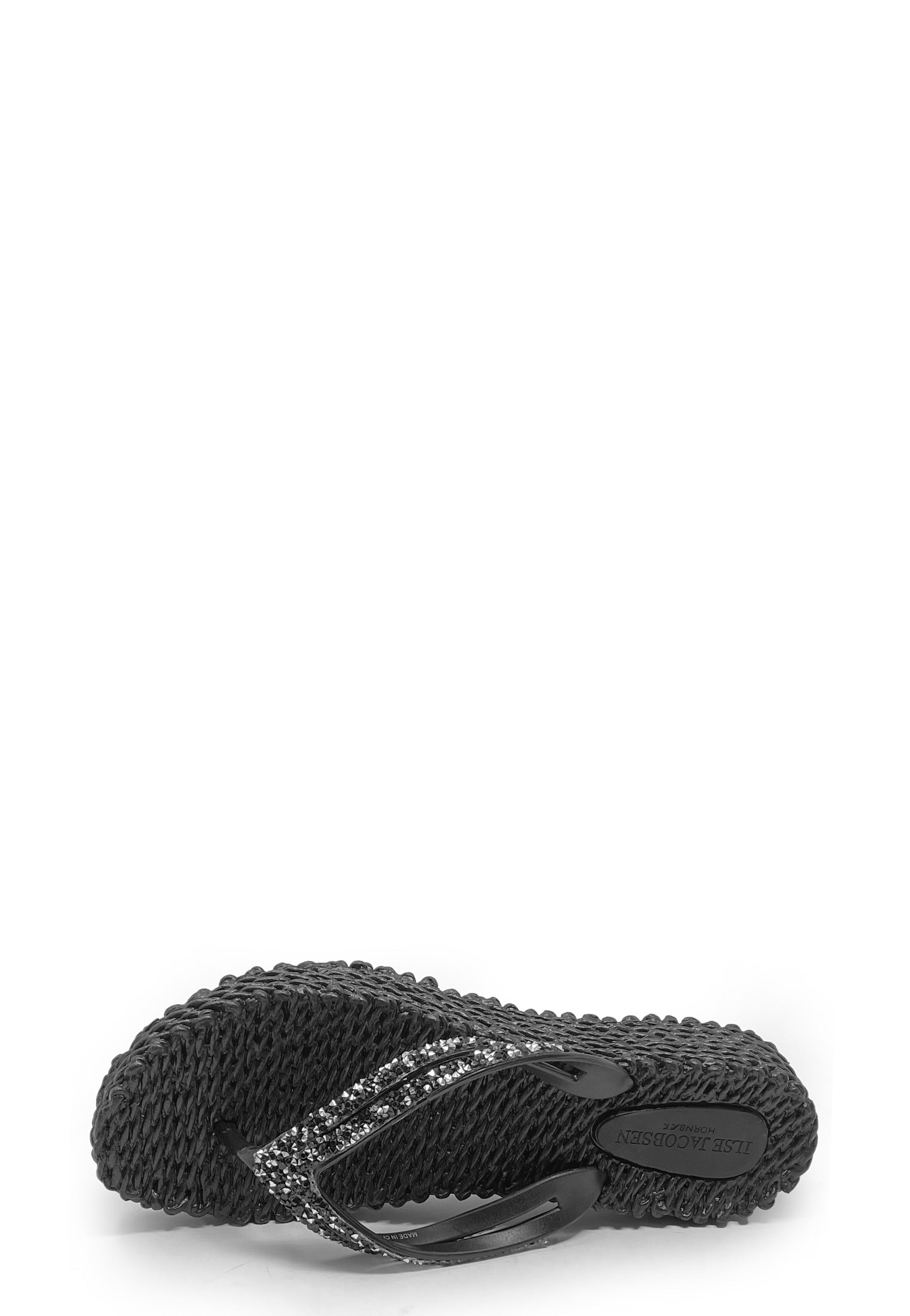 Cheerful 15 Toe Separator Sandal | Black