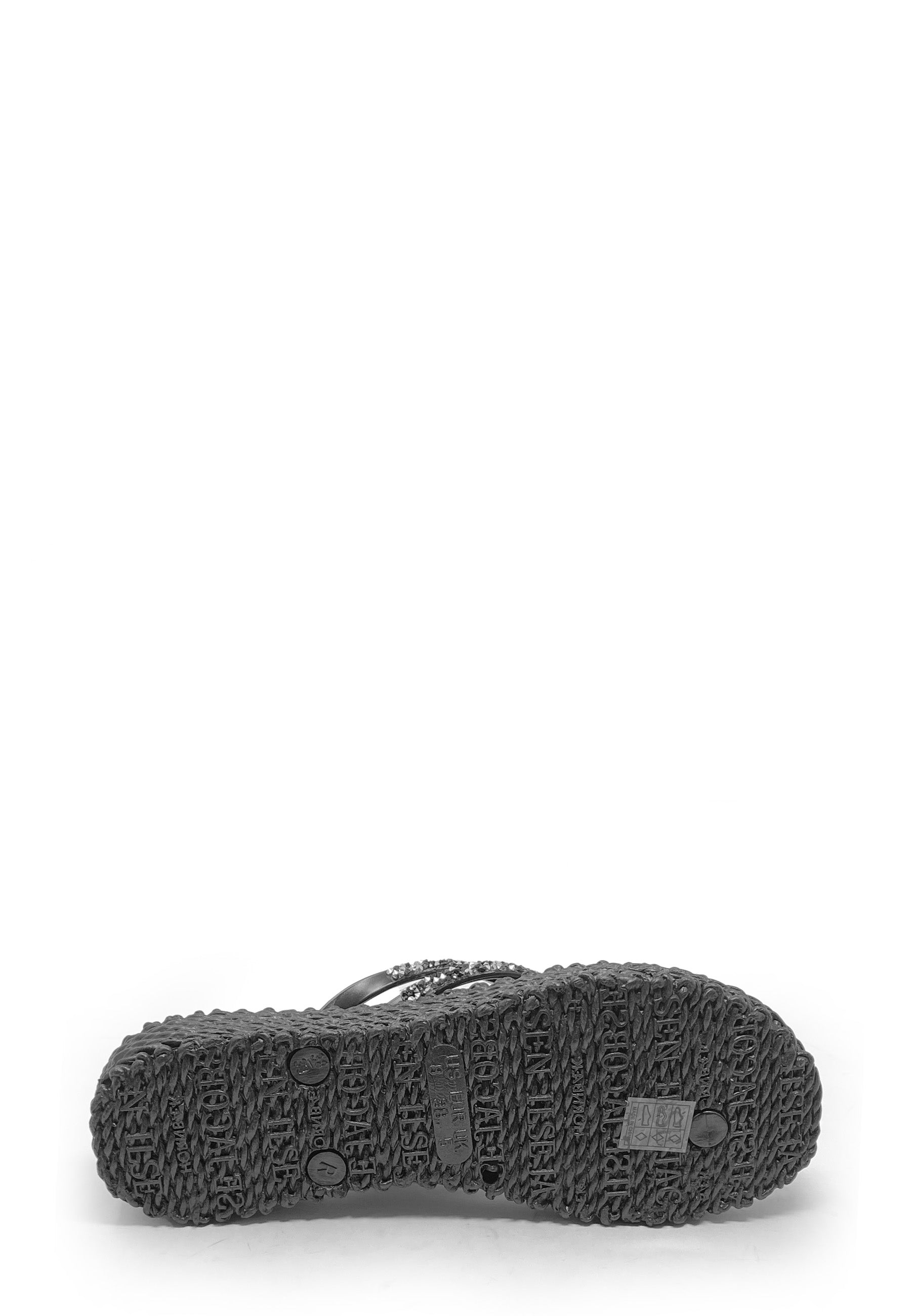 Cheerful 15 Toe Separator Sandal | Black