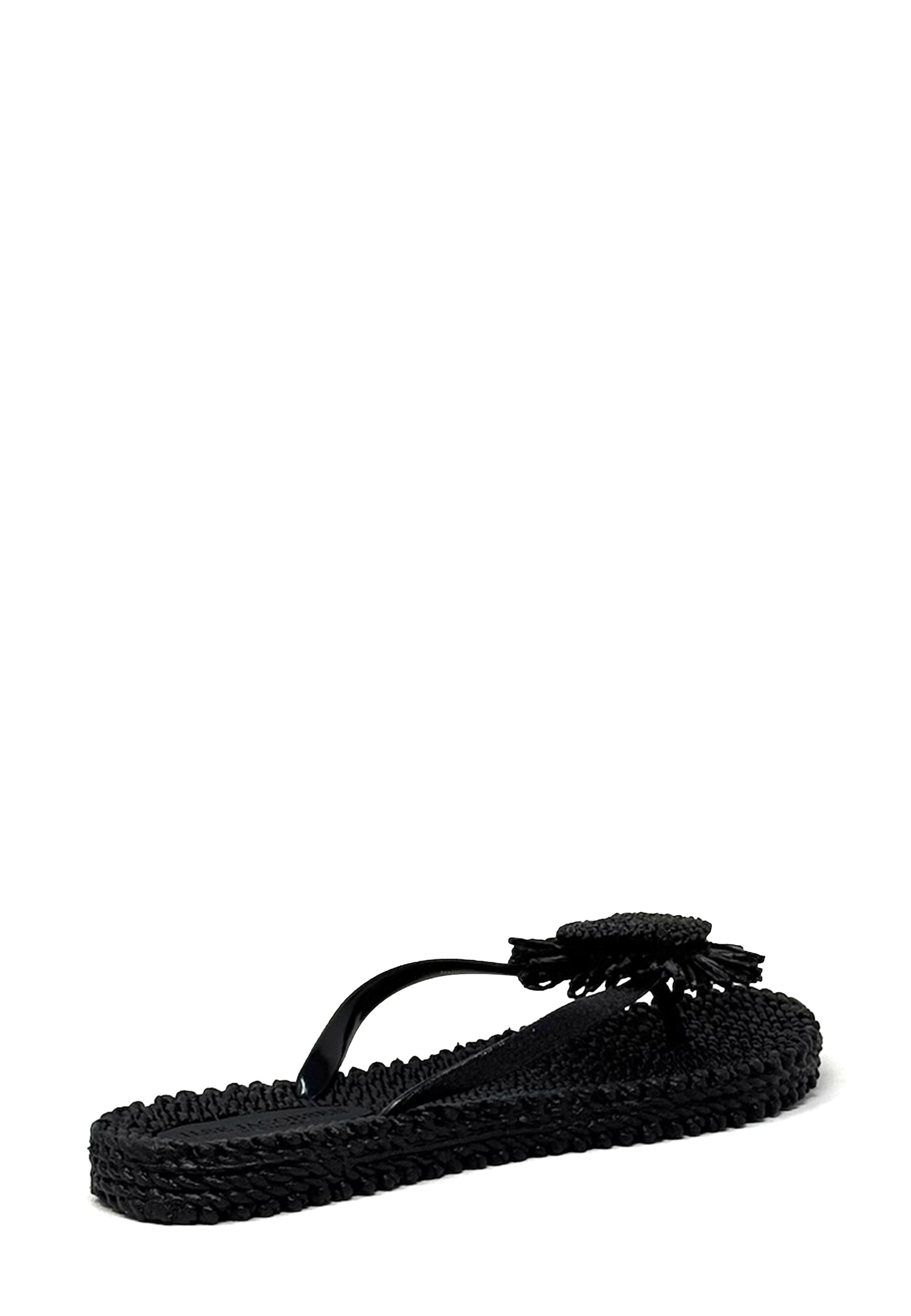 Cheerful 16F Toe Separator Sandal | Black