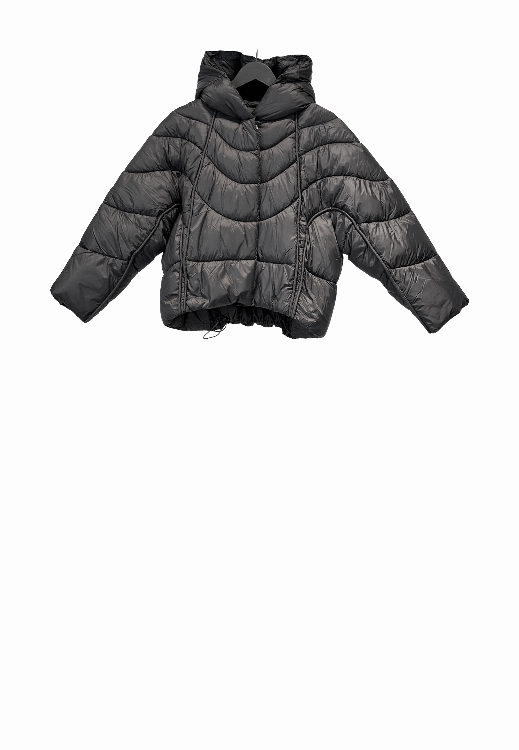 Mell Faux Daunenjacke | Black