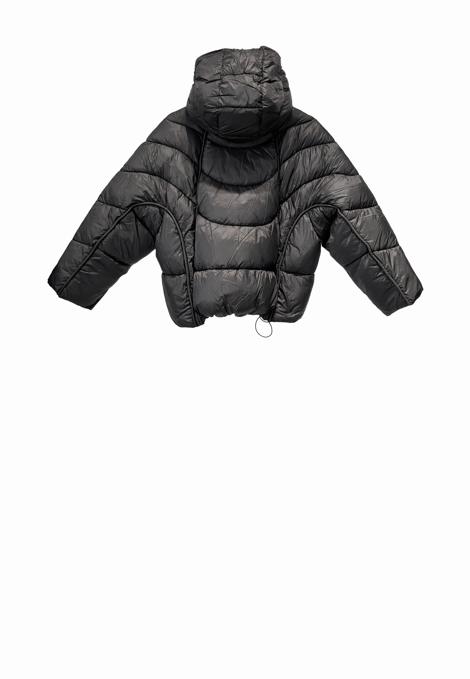 Mell Faux Daunenjacke | Black