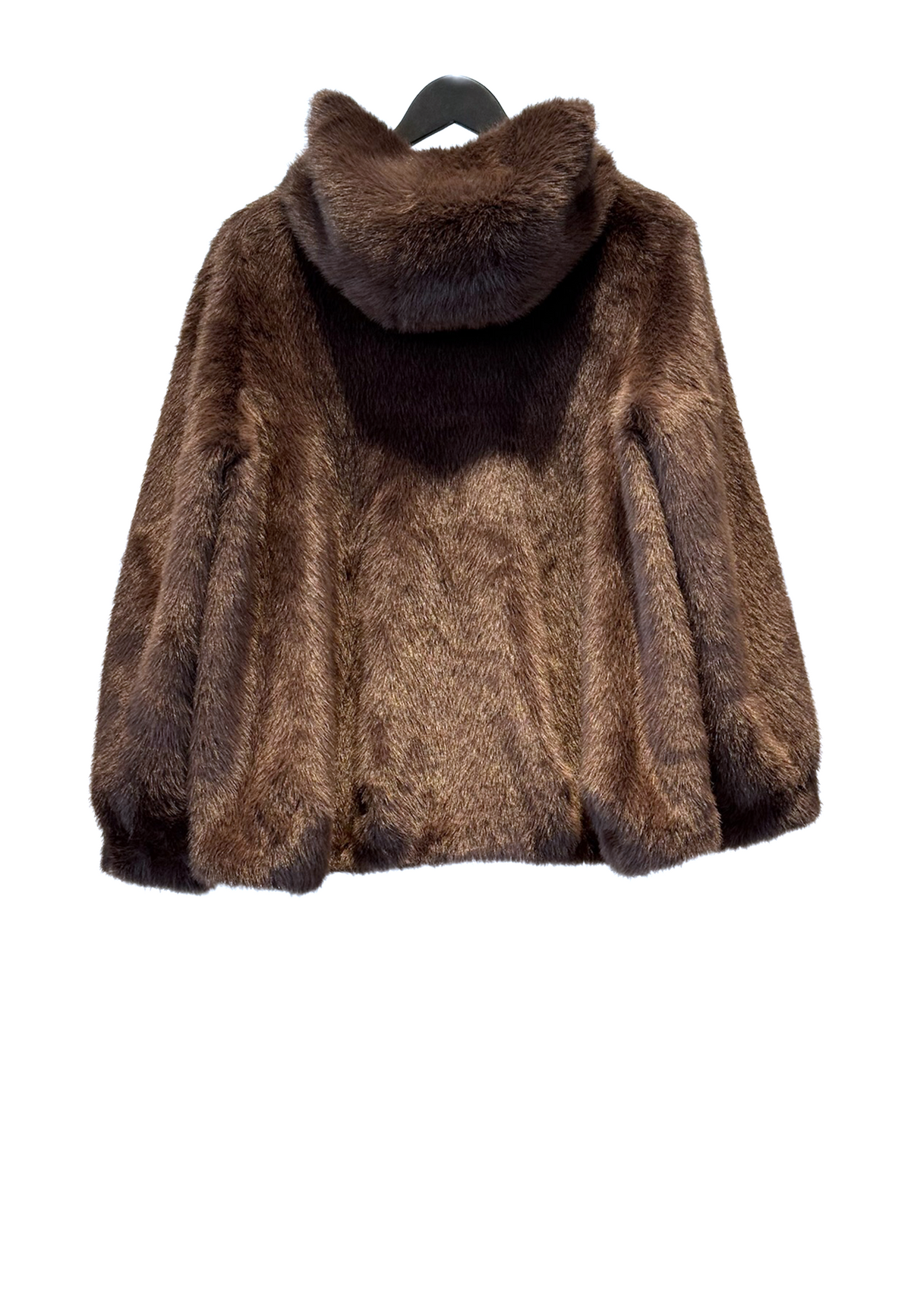 Nathy Faux Fur Jacke | Brown