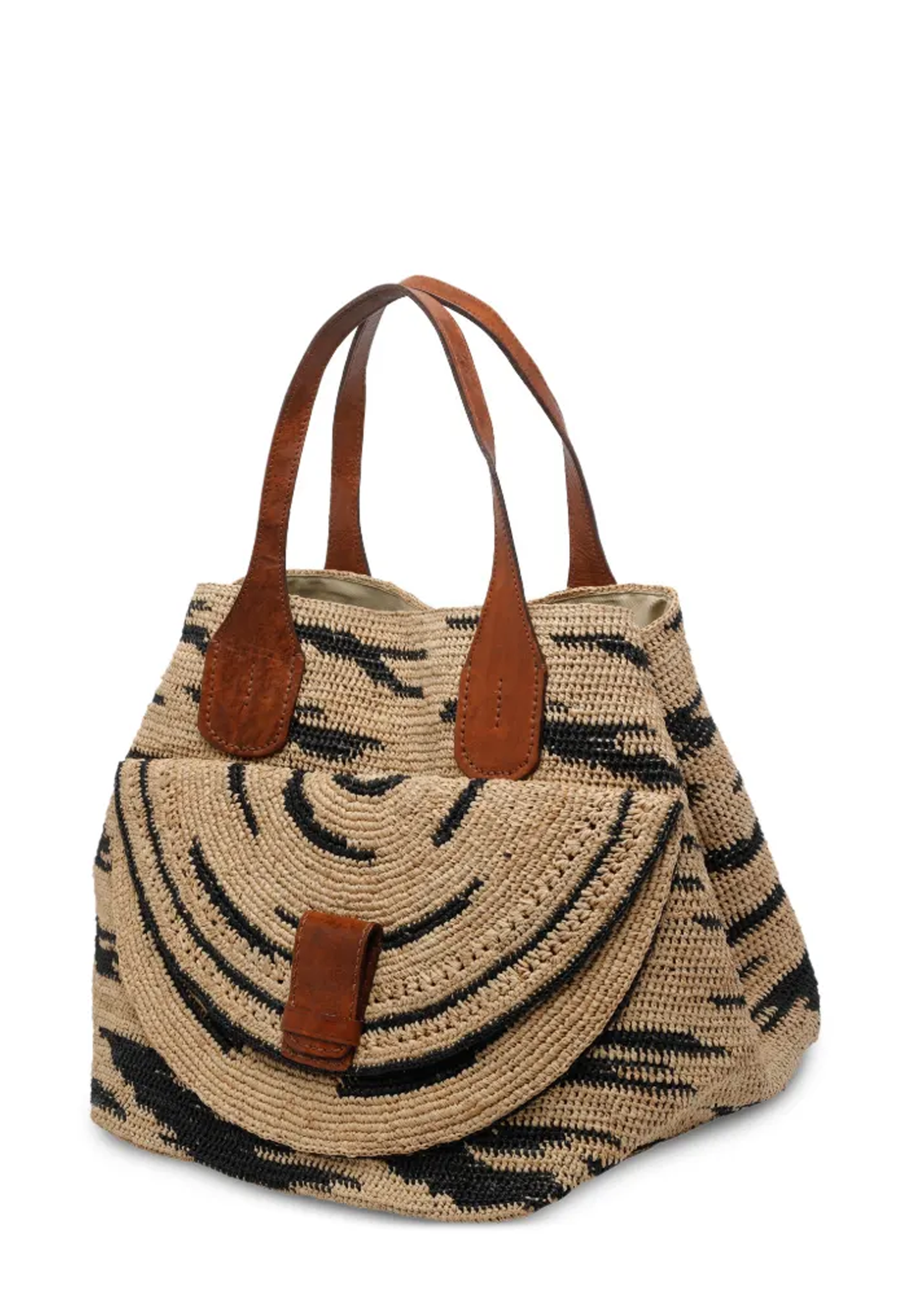 Laza II Zebra Korb Tasche | Zebra
