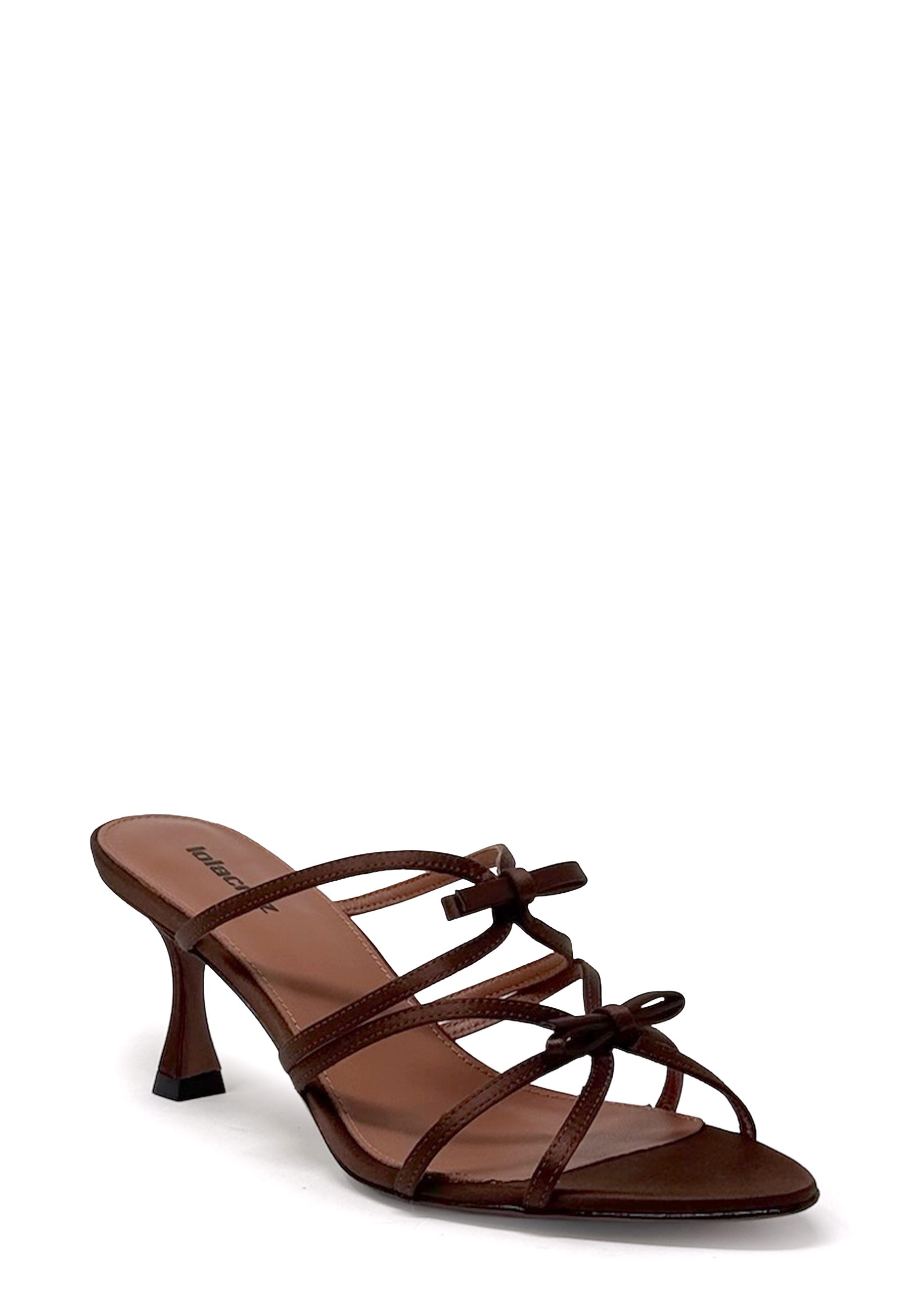 106Z75BK Heel Pantolette | Marron