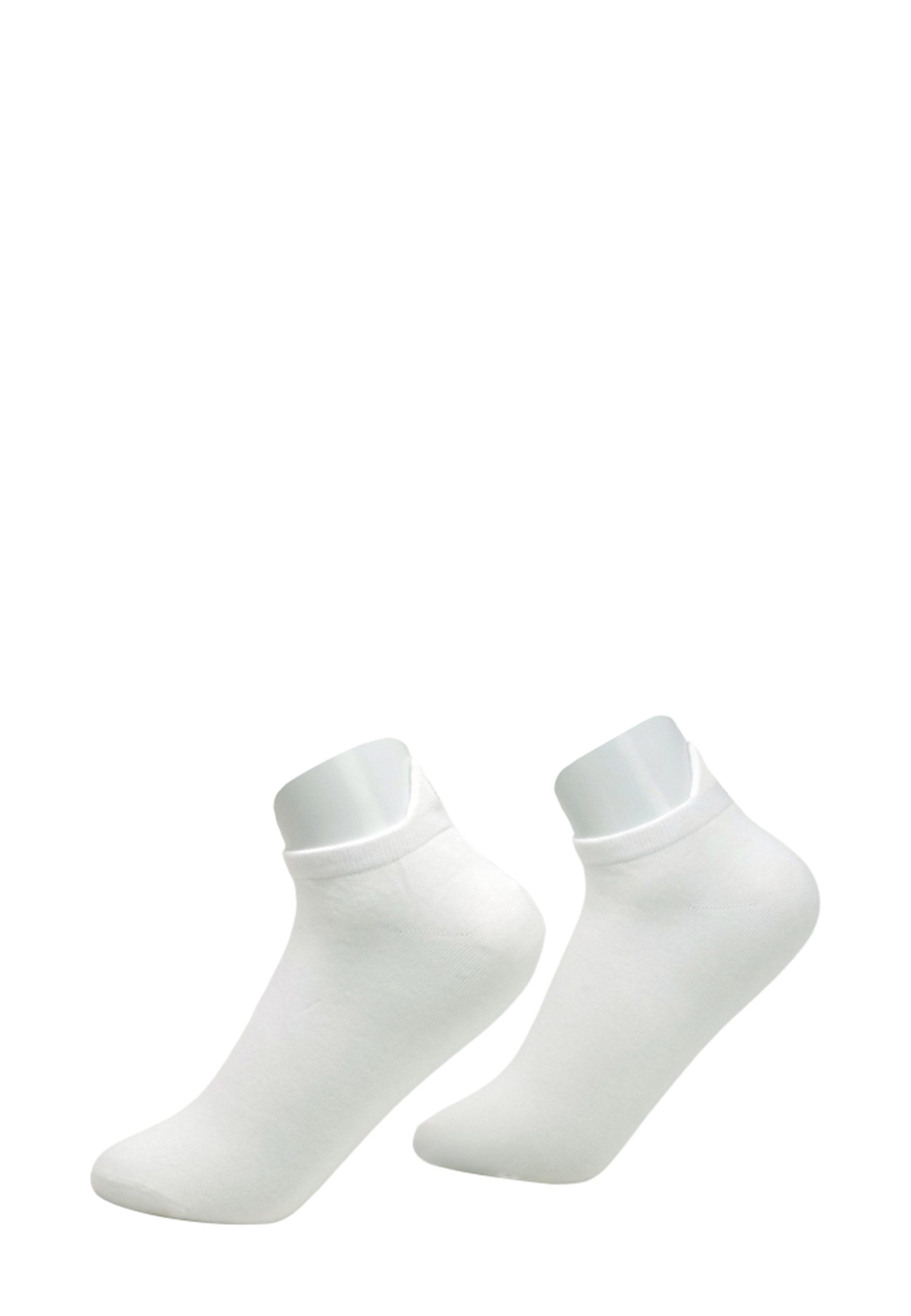 Heart Sneakersocke | White Rose