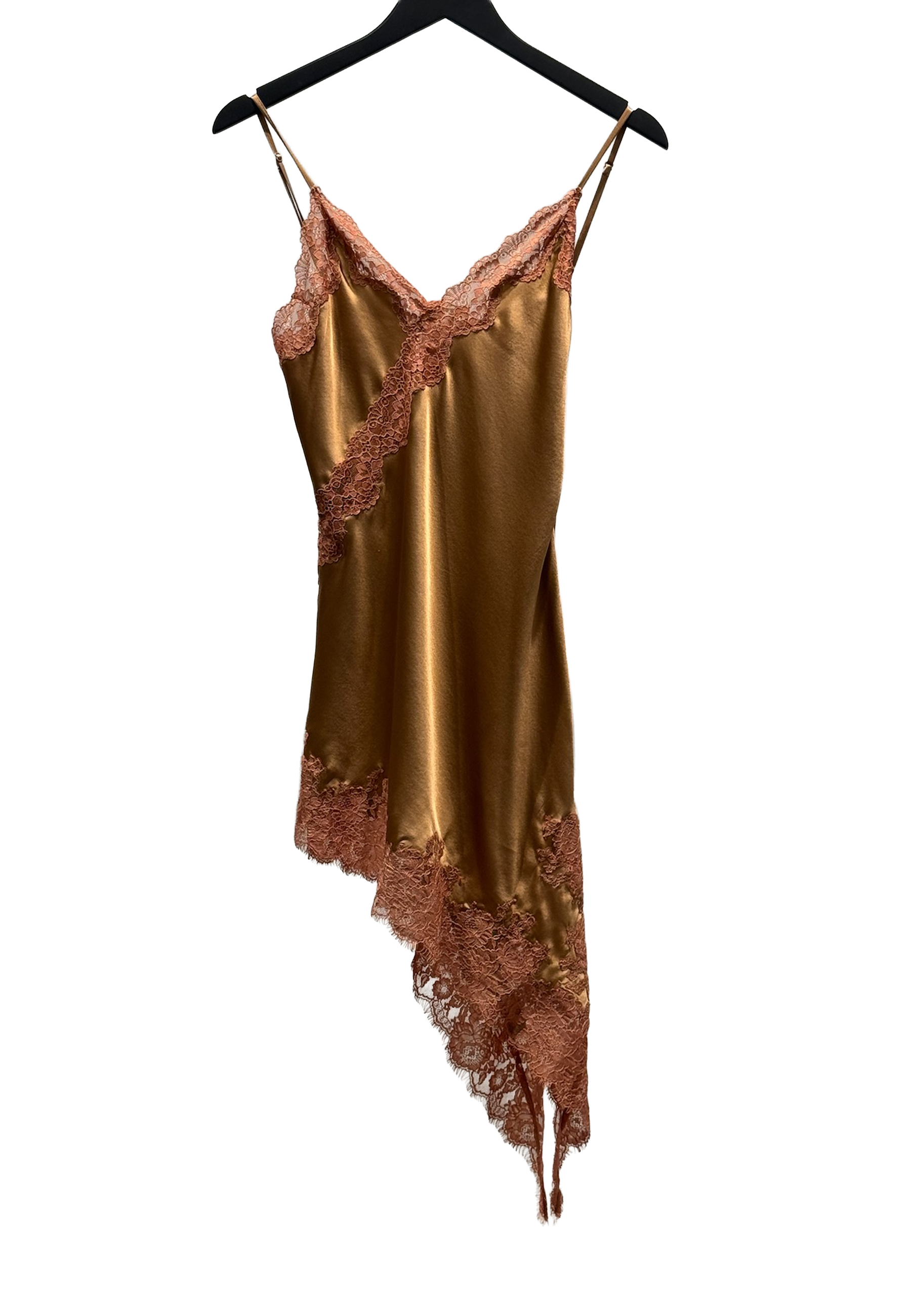 230329 Spitzen Seidenkleid | Macha