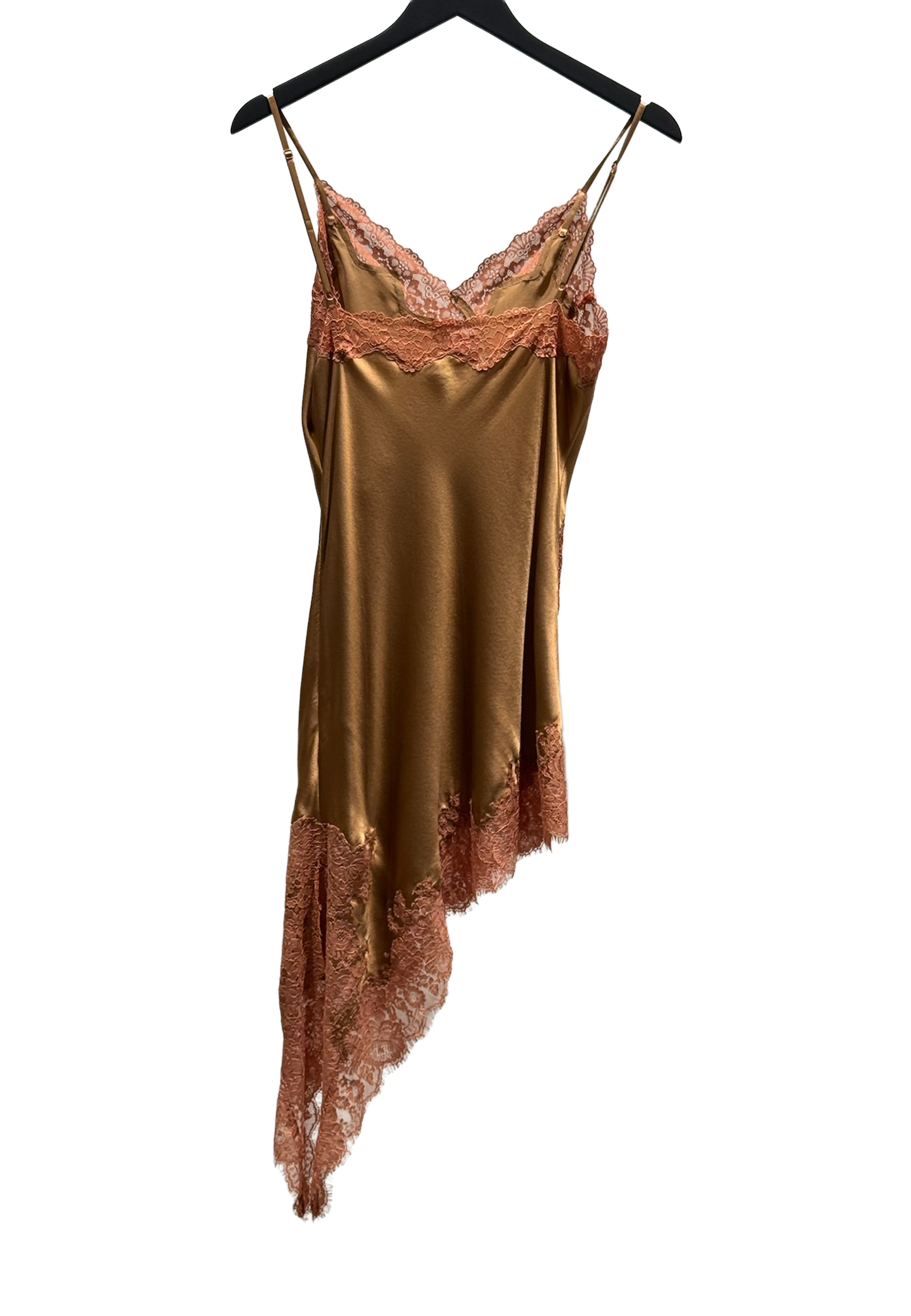 230329 Spitzen Seidenkleid | Macha