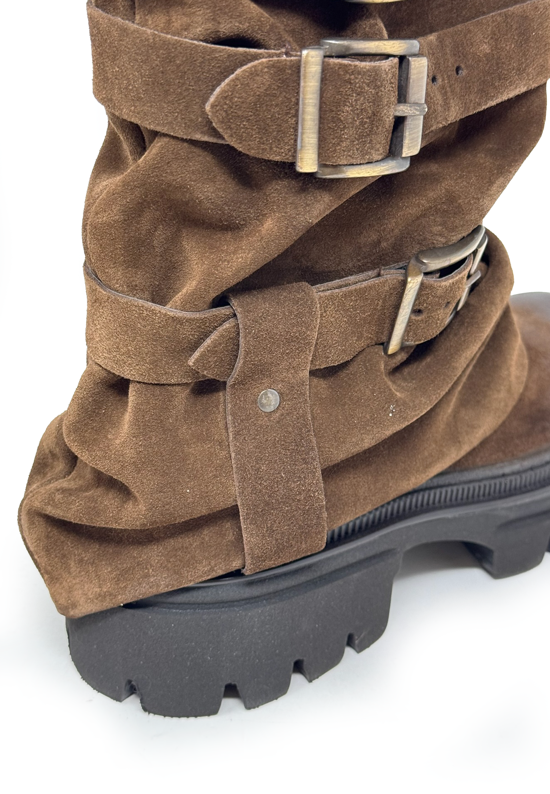 M482M29 Schnallen Boot | Mustang Camoscio