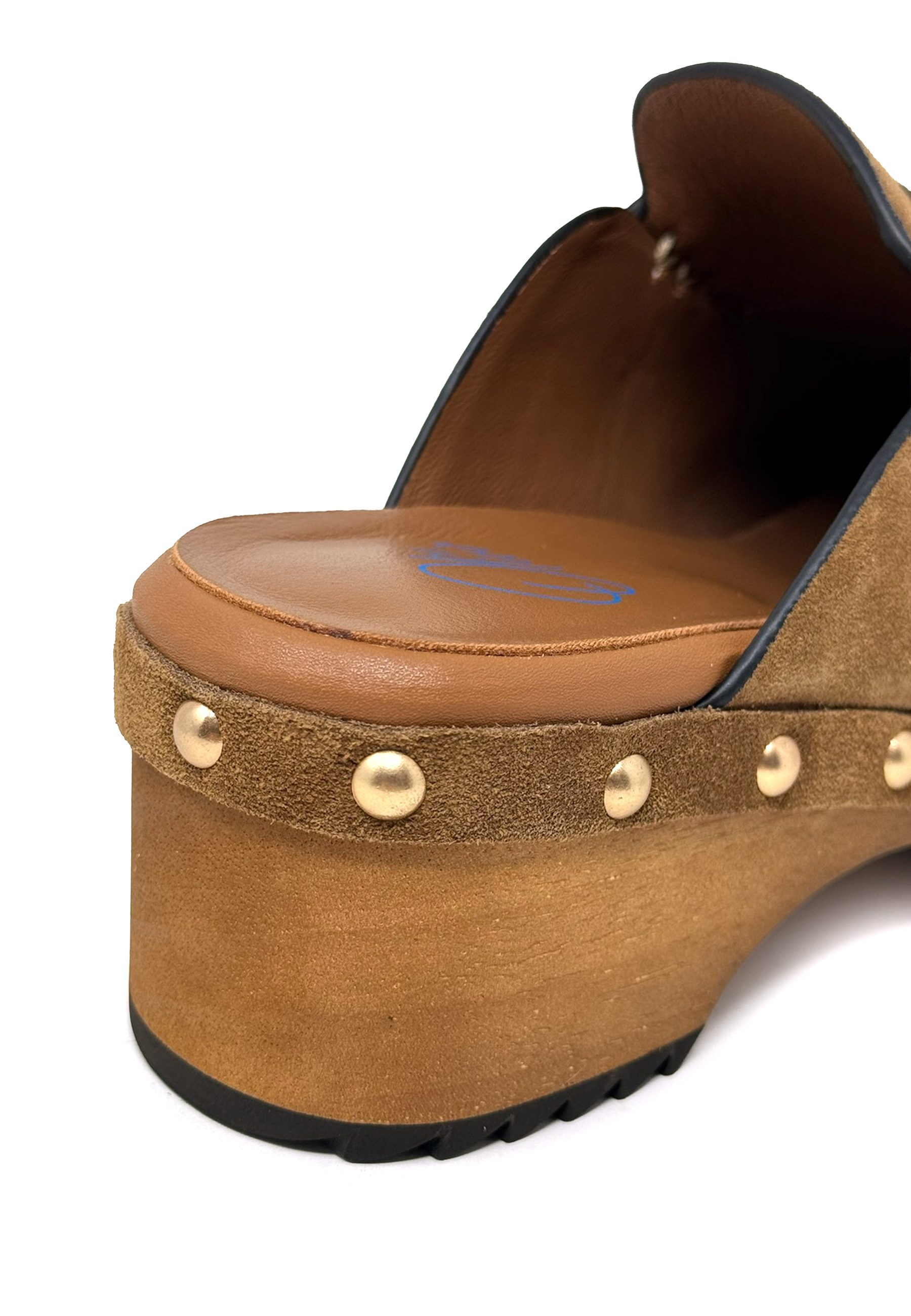 Noemi Heel Clog | Sigar Suede