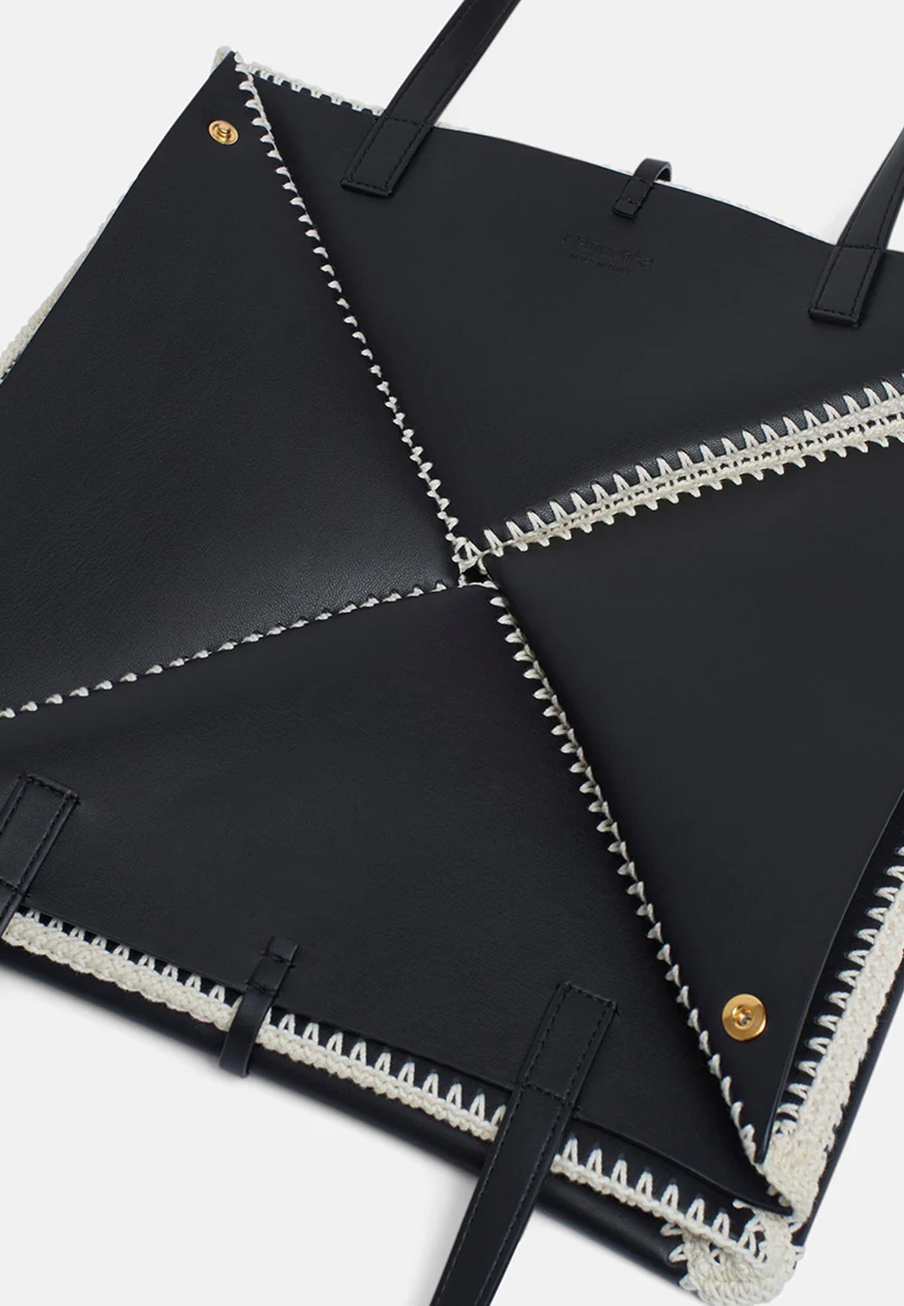 The Origami Tote Tasche | Black Creme
