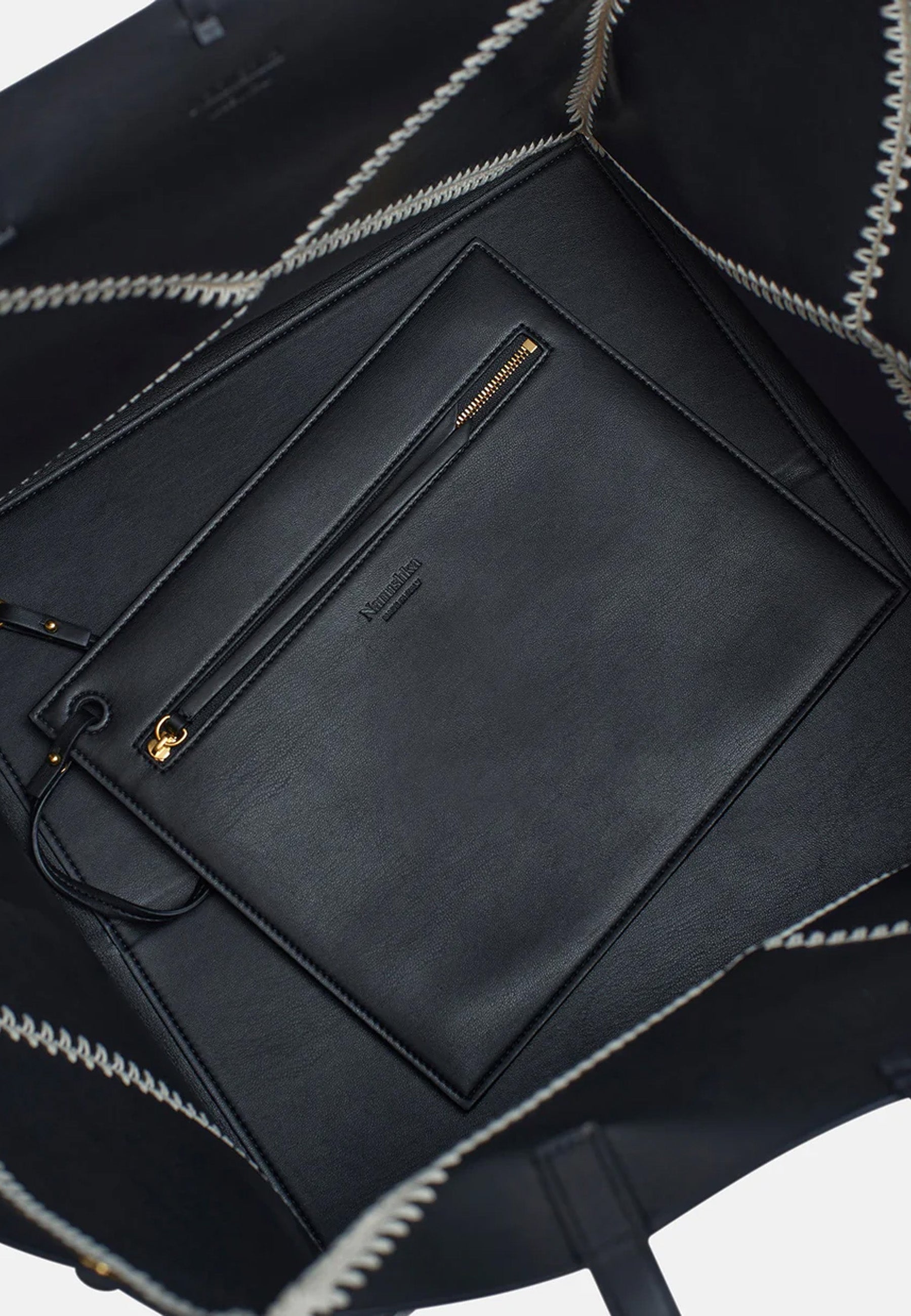 The Origami Tote Tasche | Black Creme