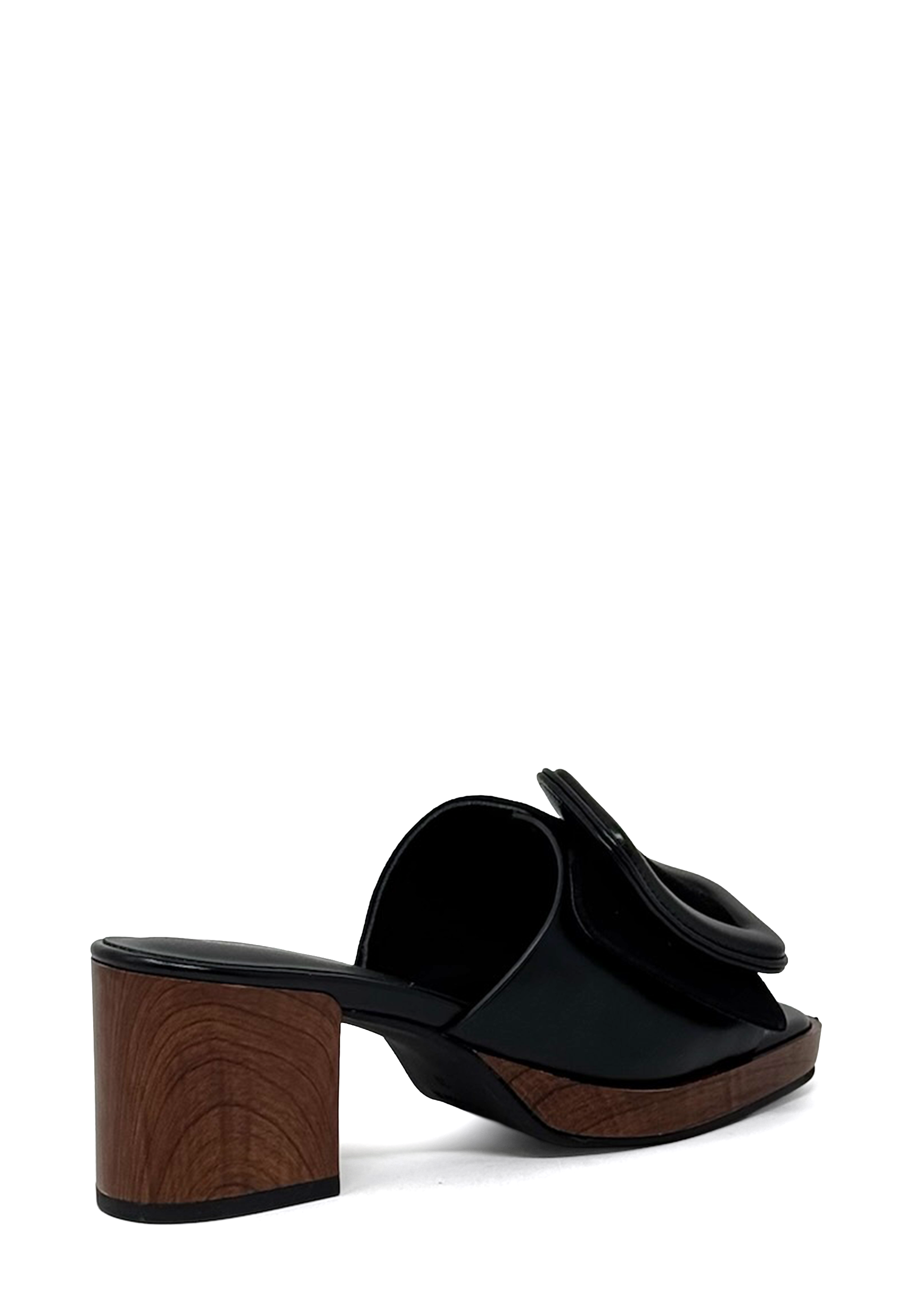 10327P Heel Pantolette | Negro