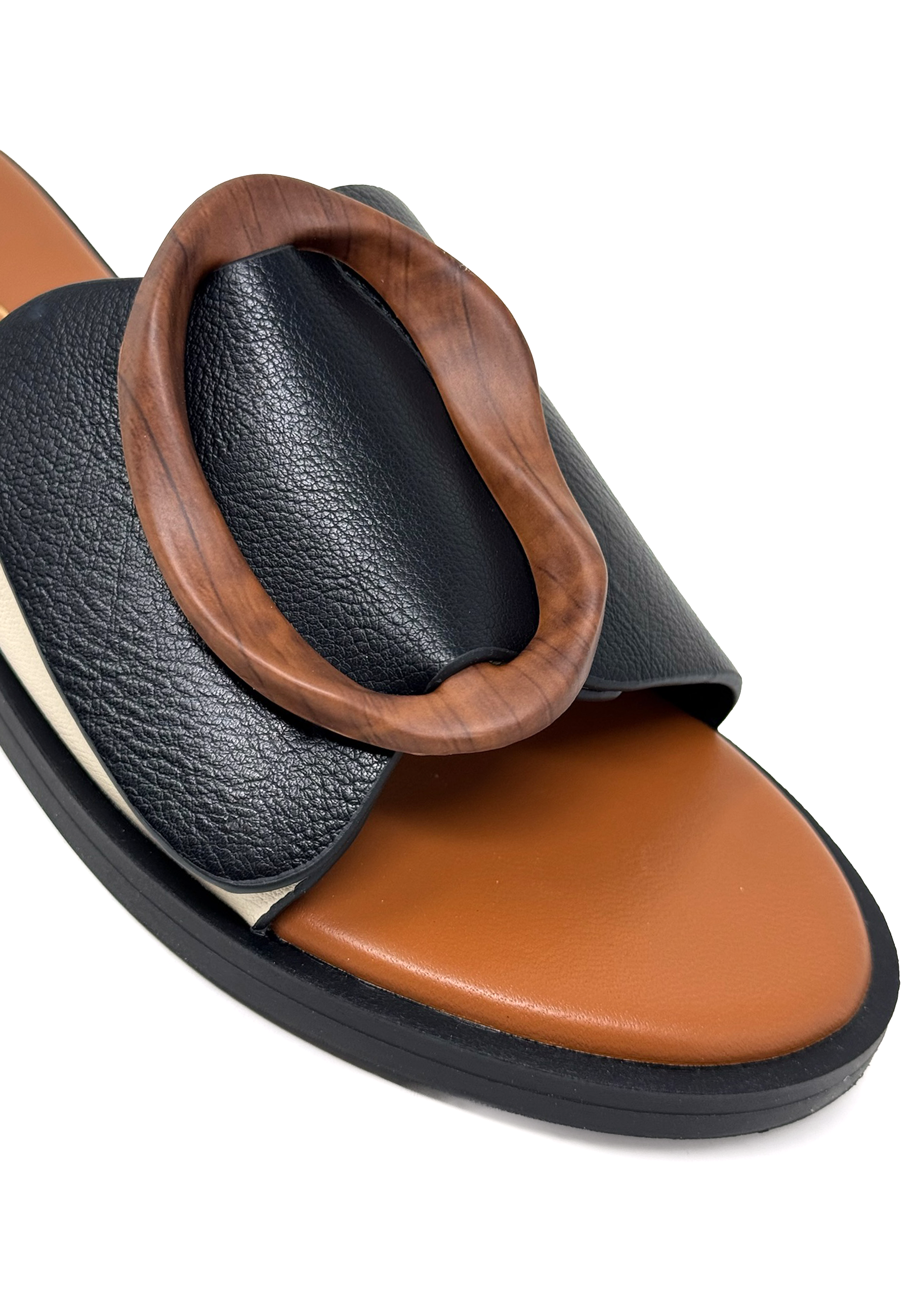 9963 Pantolette | Cuero Mix