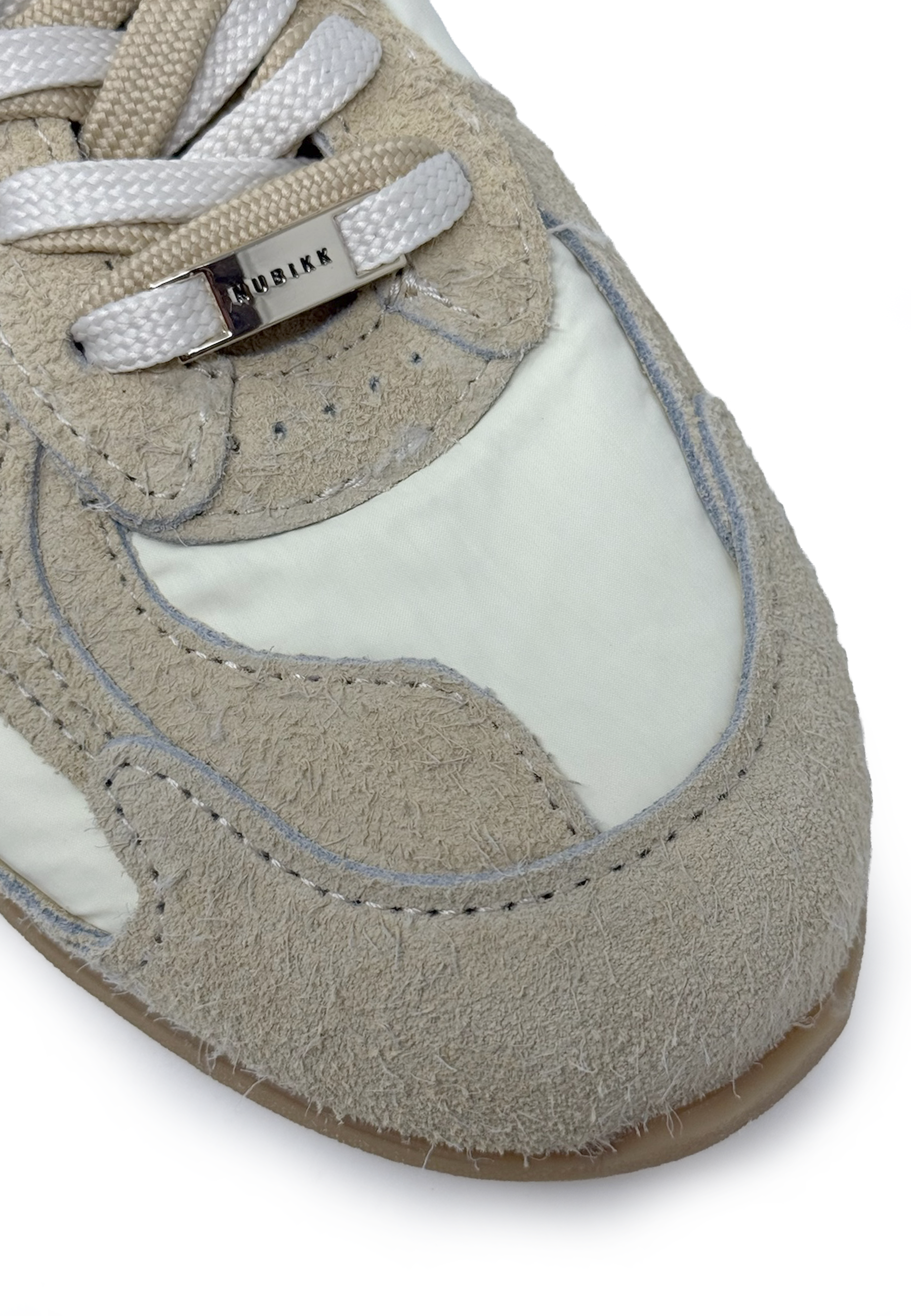 Riley Morgan Sneaker | Beige Hairy Suede